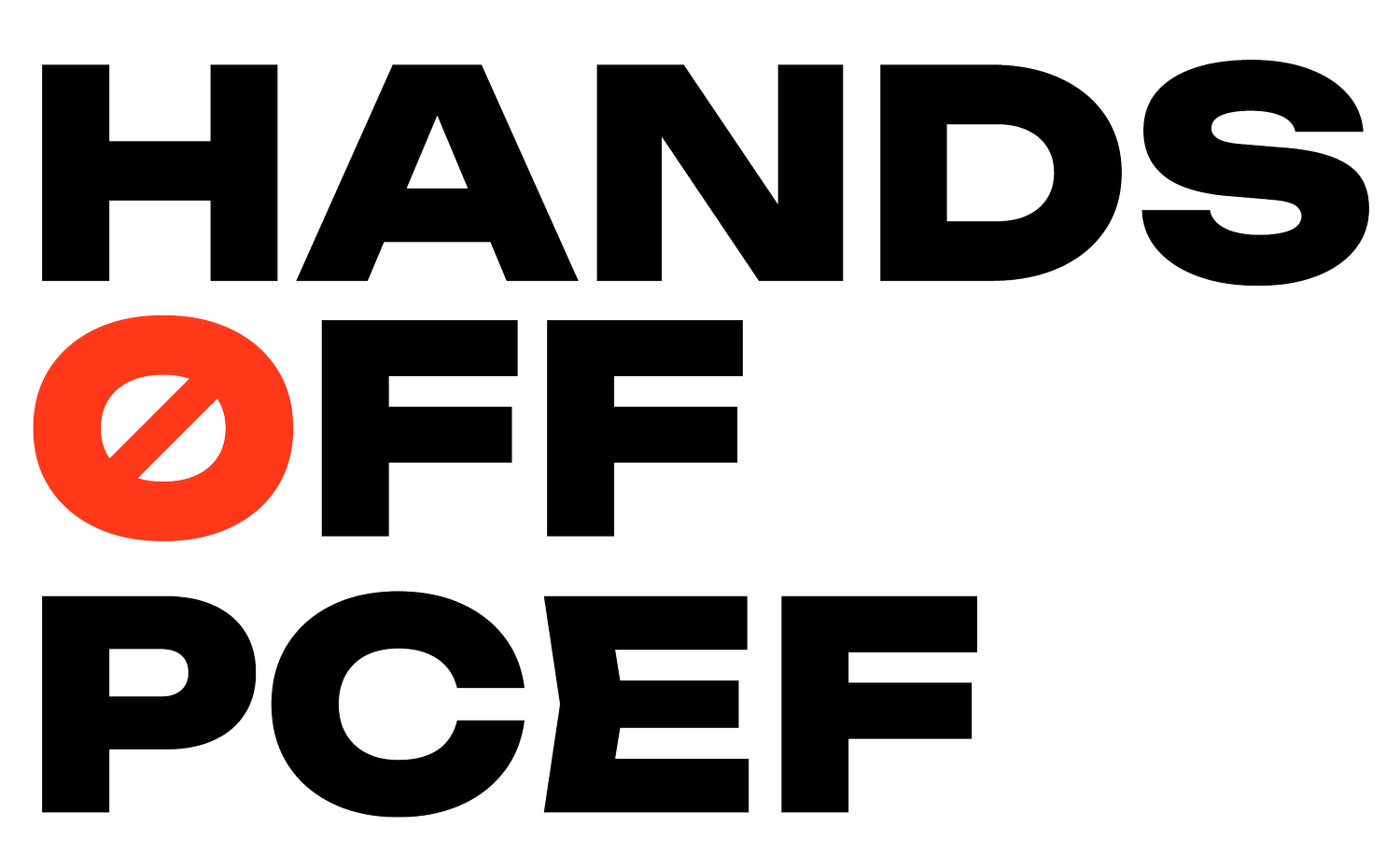 Hands Off PCEF