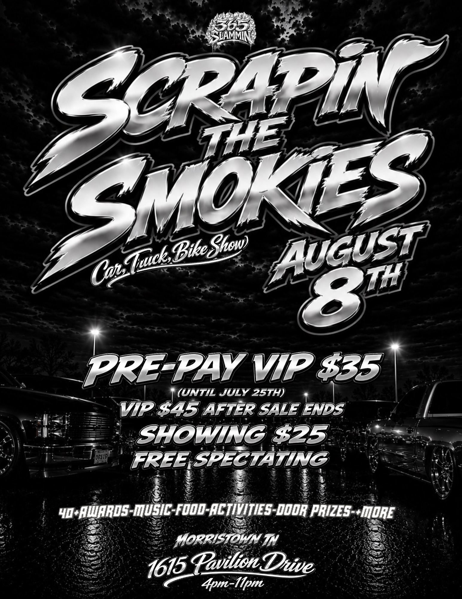SCRAPIN THE SMOKIES VIP SPOT