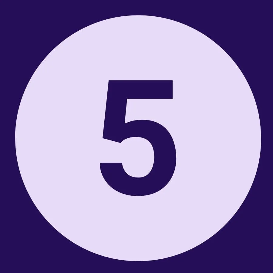 number five icon