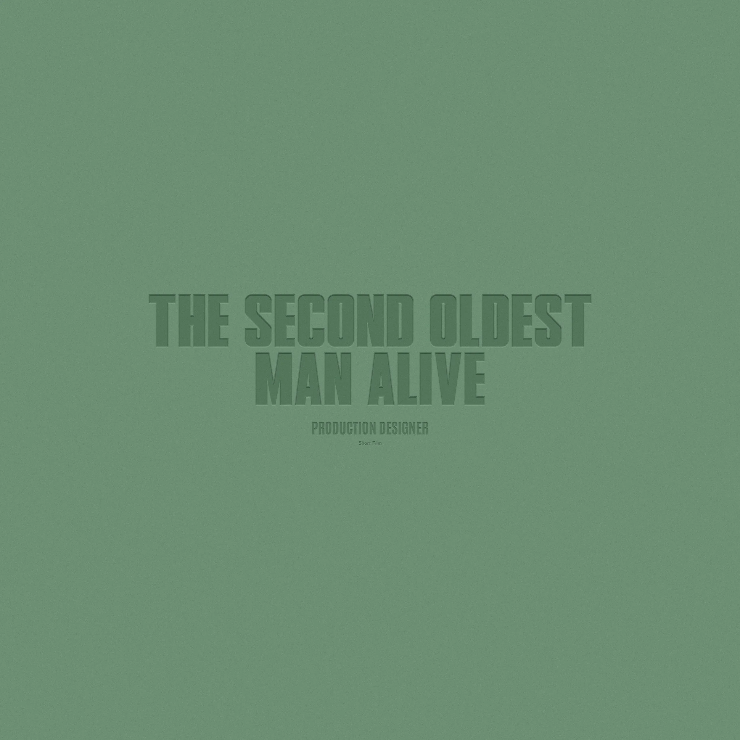 The Second Oldest Man Alive