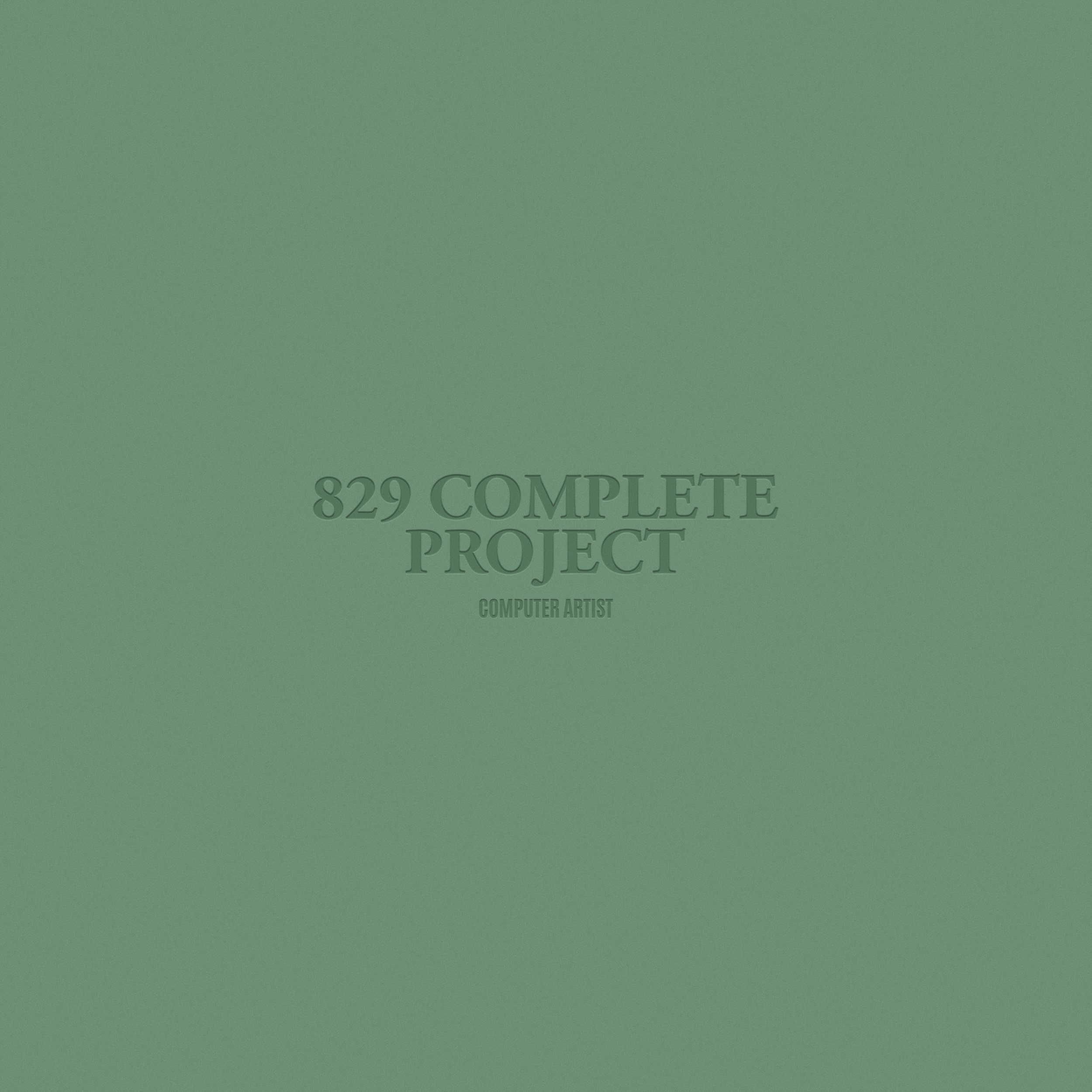 829 Complete Project