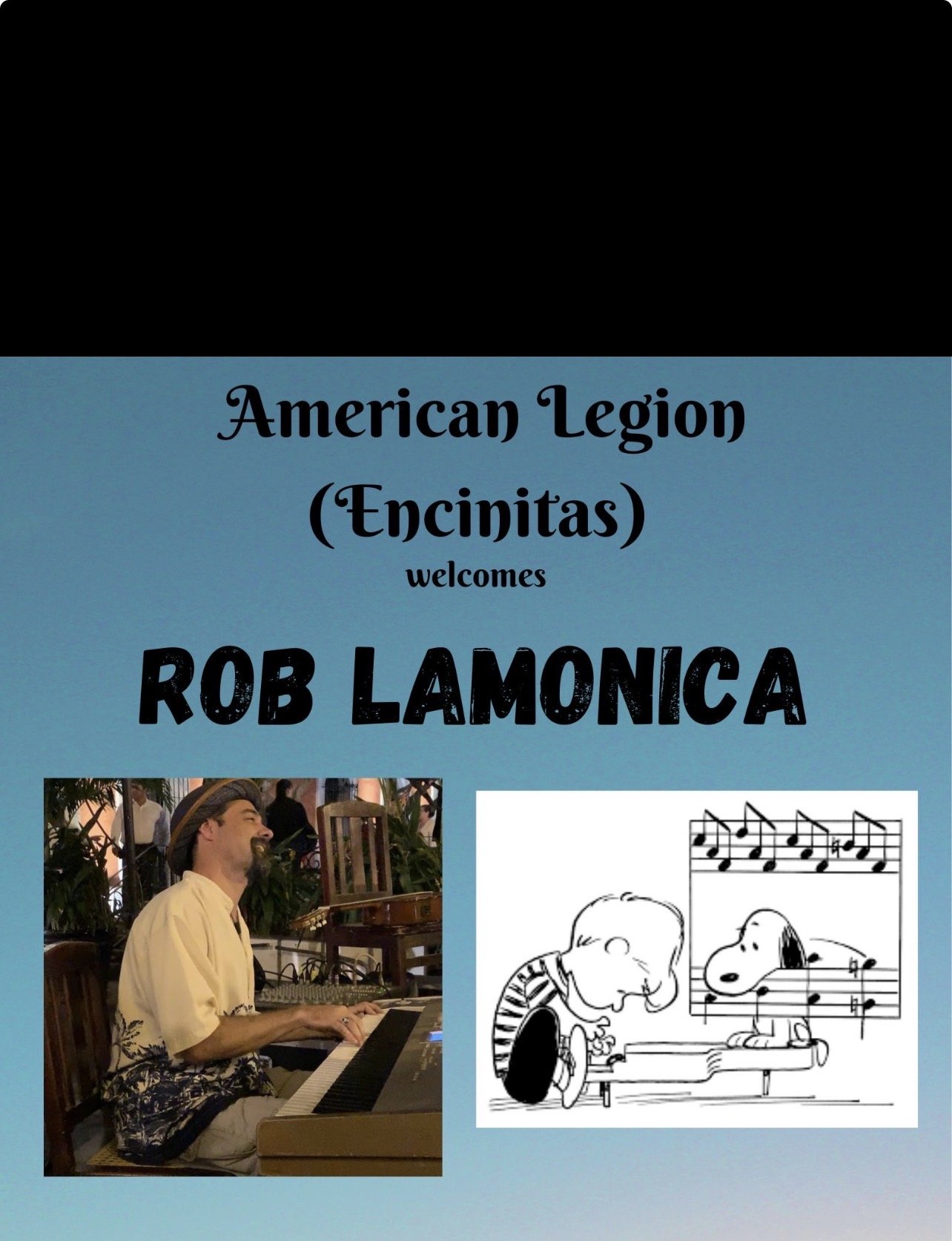 BAND- Rob Lamonica & Friends