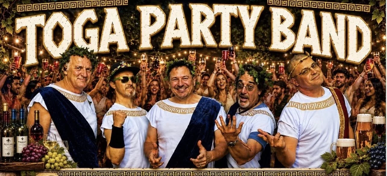 LIVE MUSIC-Toga Party Band (7pm-10pm)