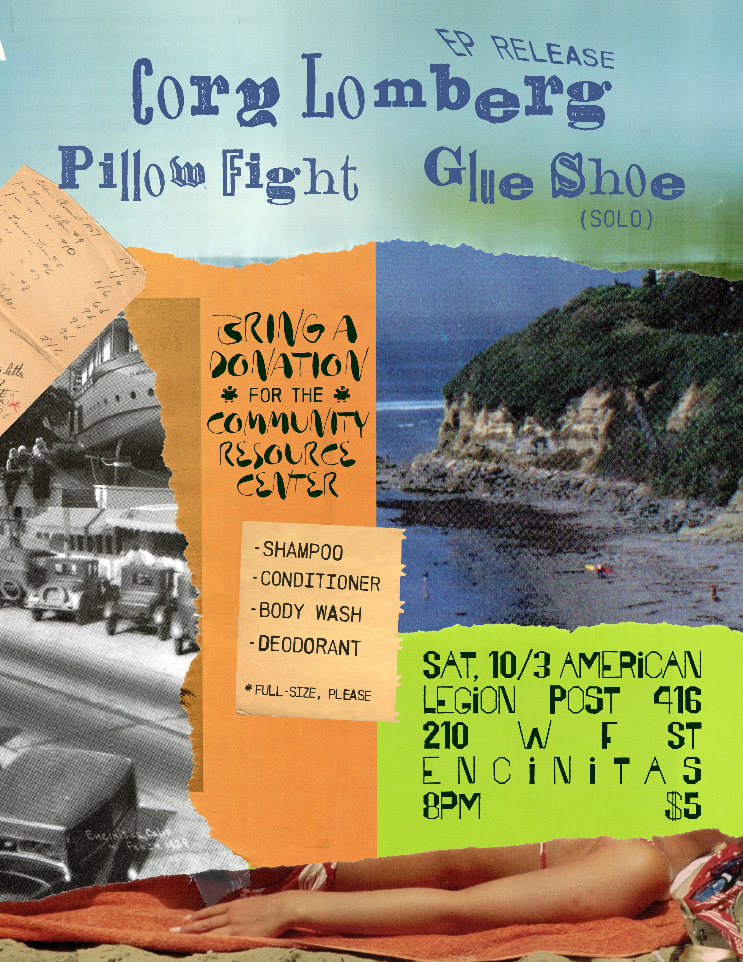 LIVE MUSIC-Glue Shoe Album Release Party ( Music 7pm-10pm)