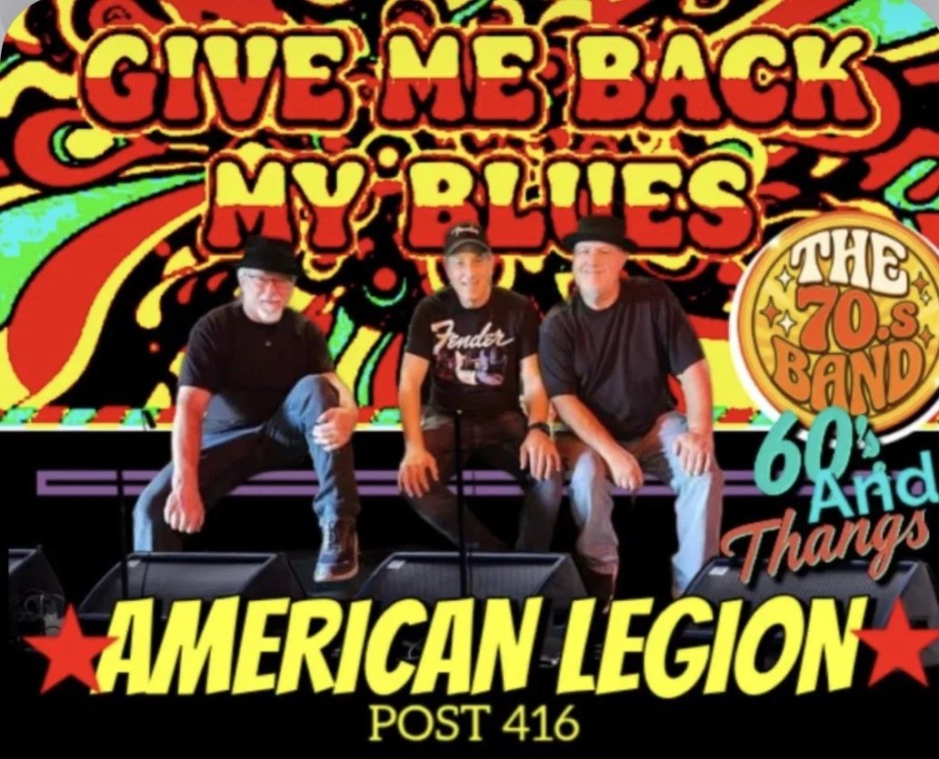 LIVE MUSIC- Give Me Back My Blues (7pm-10pm)
