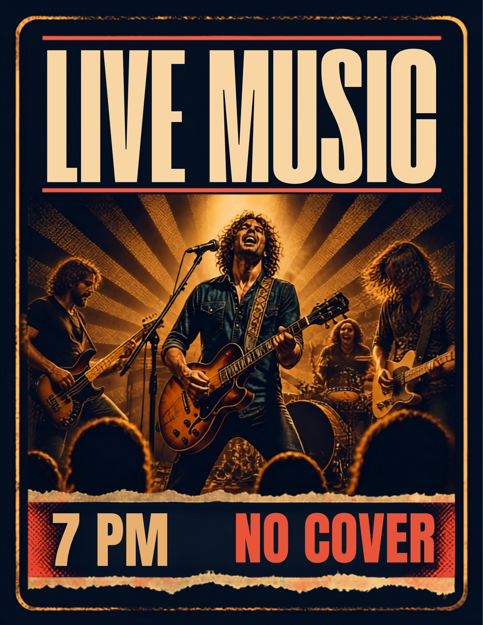 LIVE MUSIC - Rob lamonica and friends (7pm - 10pm), Stocked On Sushi (4pm-8pm)