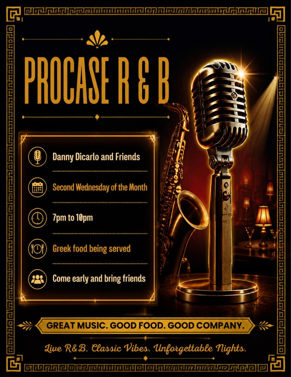 PROCASE R & B, GYROS BY ALYSSA