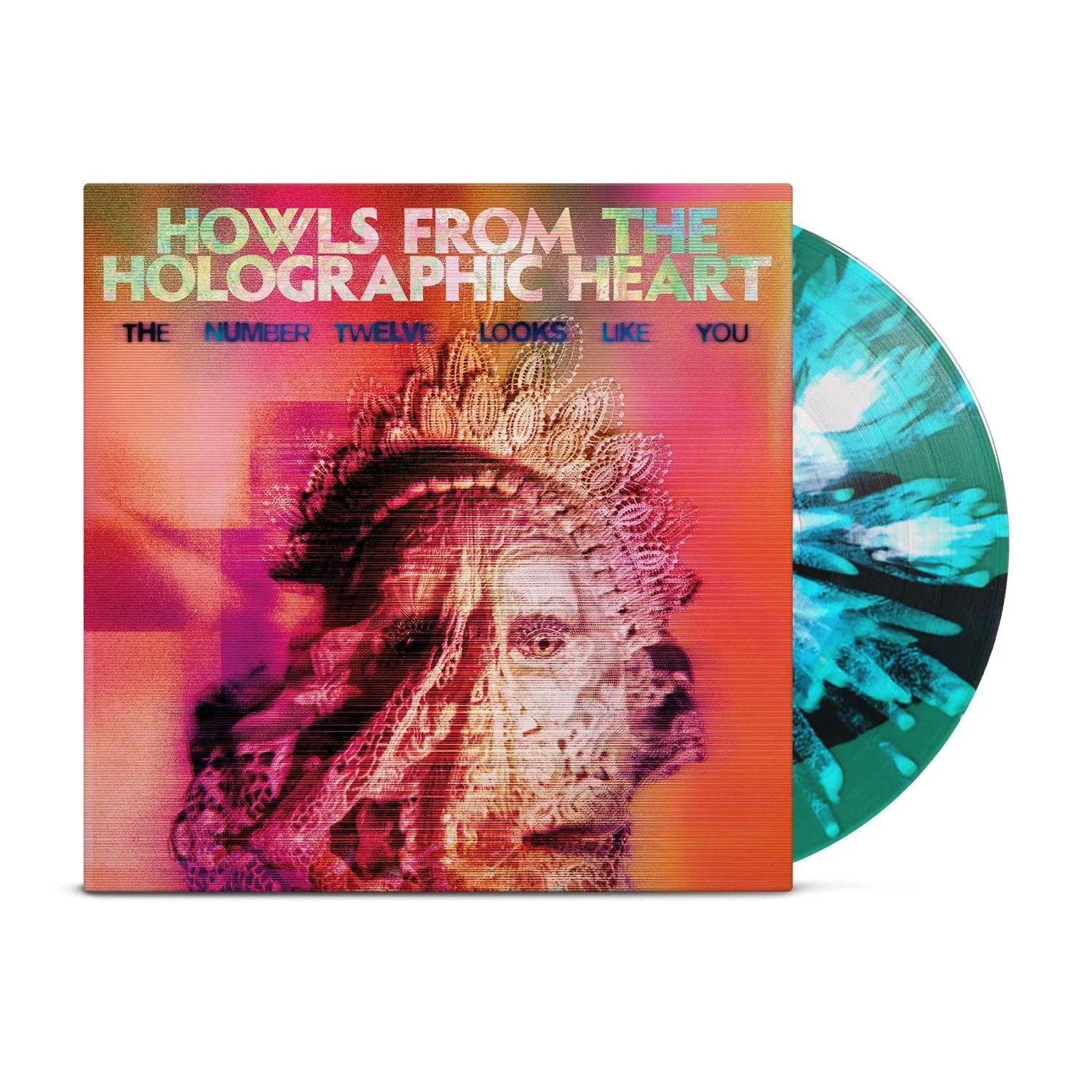 The Number Twelve Looks Like You - Howls From The Holographic Heart (LTD, Green with White Splatter and Black Segment)