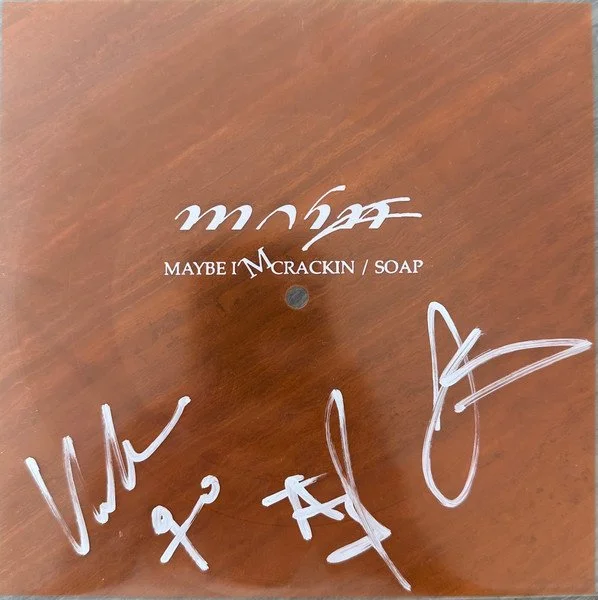 Moin - Maybe I'm Crackin / Soap (7", LTD, Red, Signed)