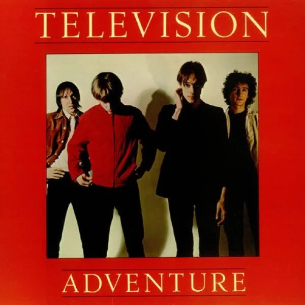 Television - Adventure (Owned by Tom Verlaine) (1978, Red, Butterfly Label, Red Insert)
