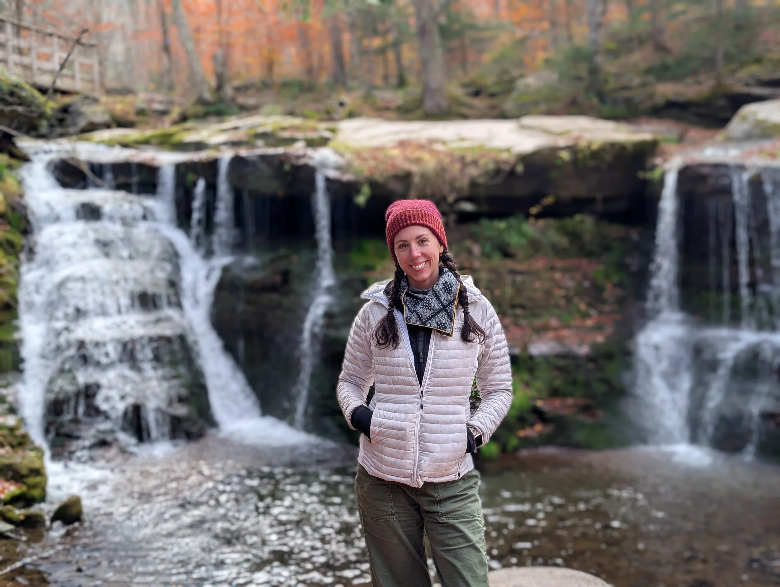 photo of dr. kate while hiking
