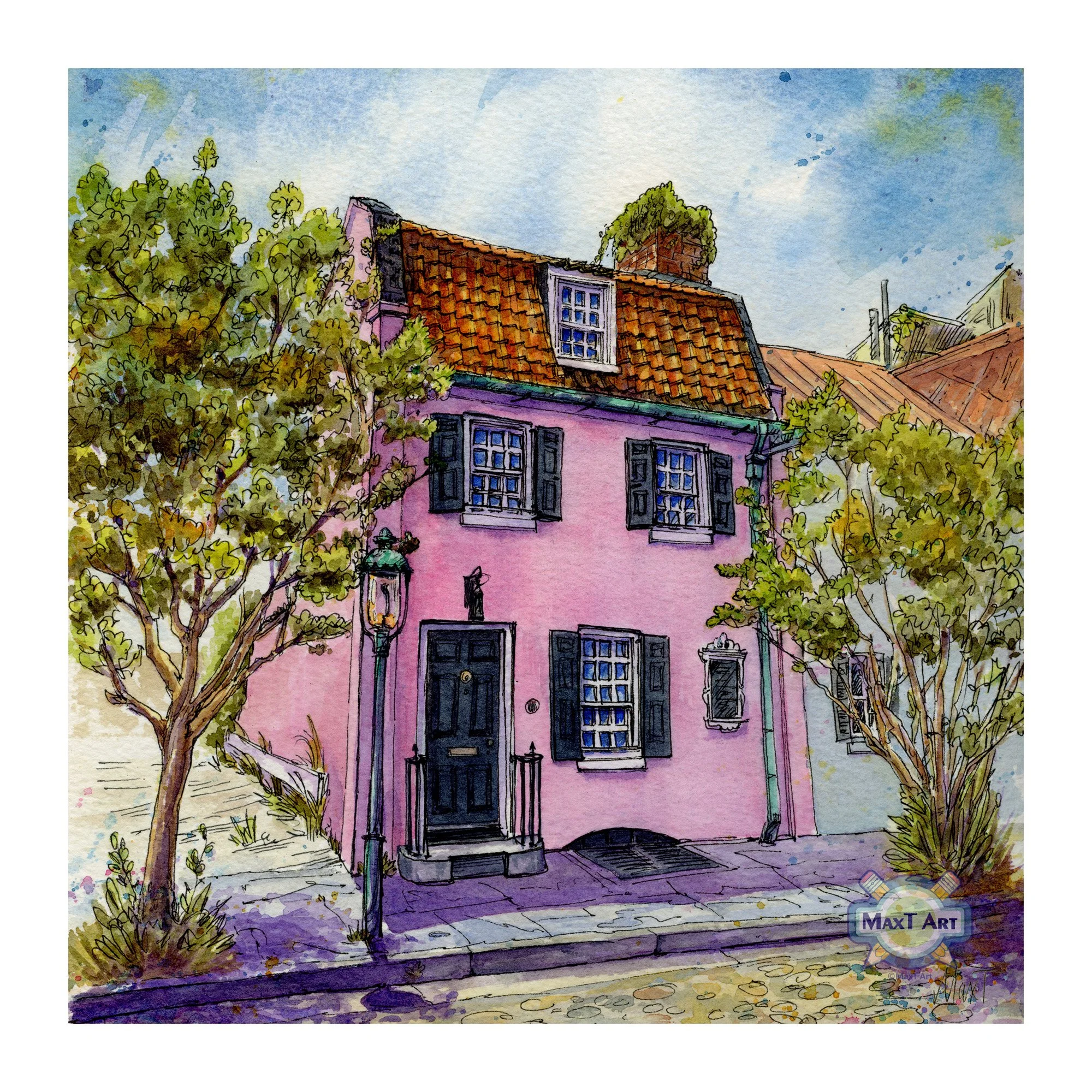 Charleston Pink House