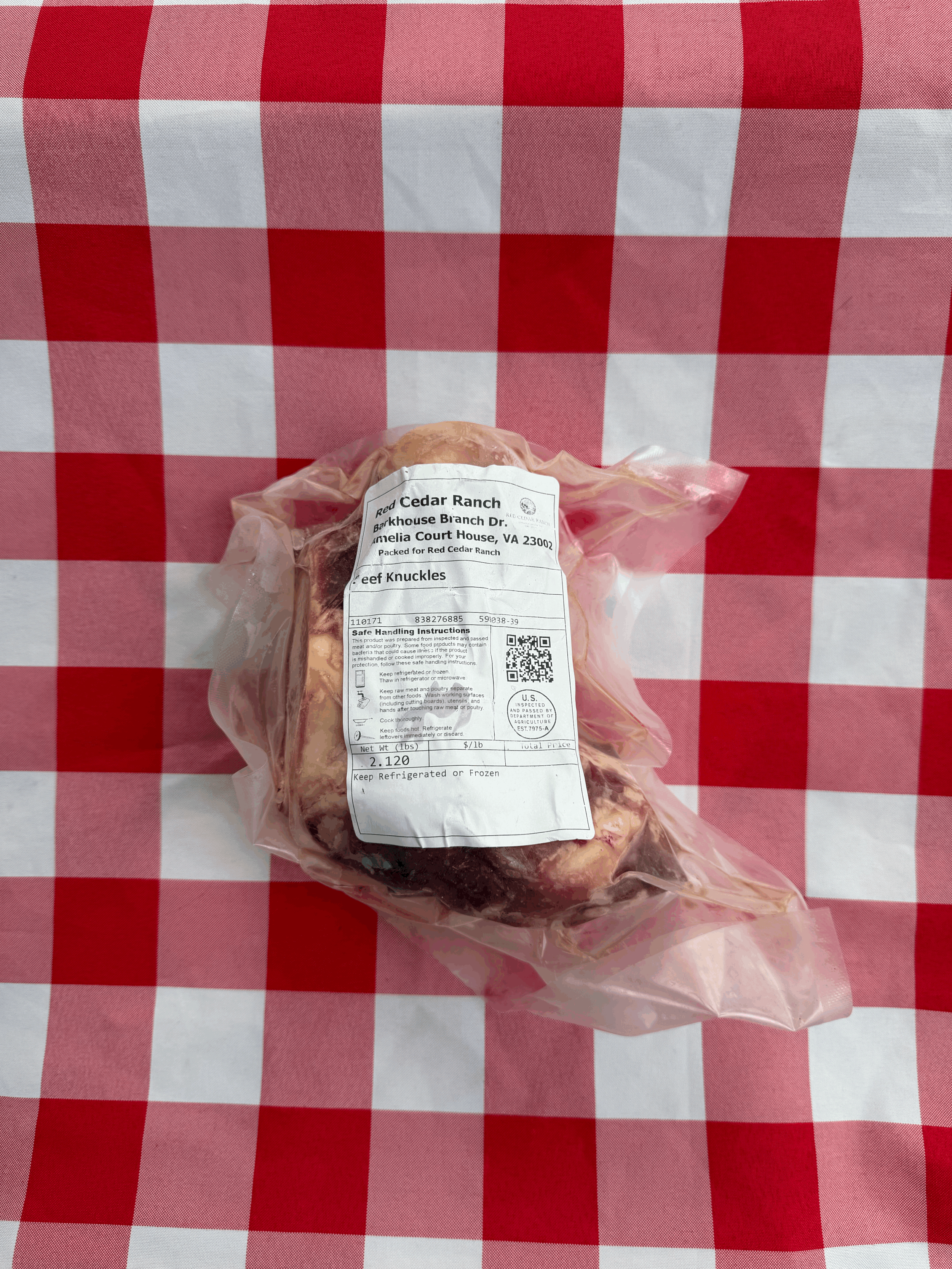 Beef Knuckle Bones