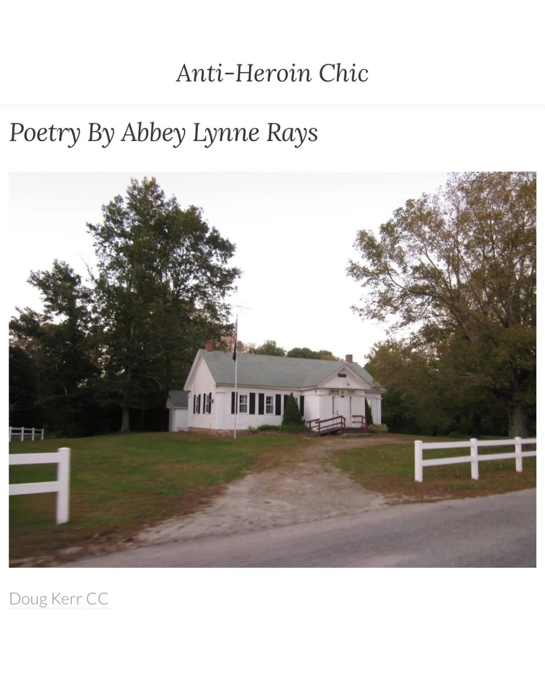 ...there is only a blue knit hat, meant for warmth, and a child learning what fear answers to."&mdash; from Vigilance

"I am too tired to sugarcoat loss, change the vernacular of grief from fangs to flowers..."&mdash; from You Can Alwa