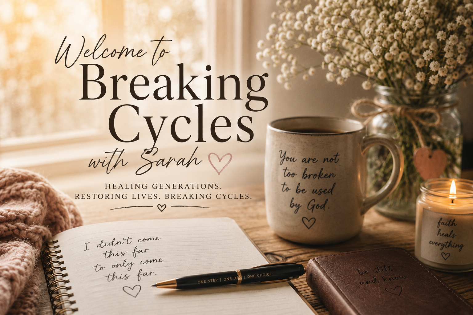 Welcome to Breaking Cycles with Sarah