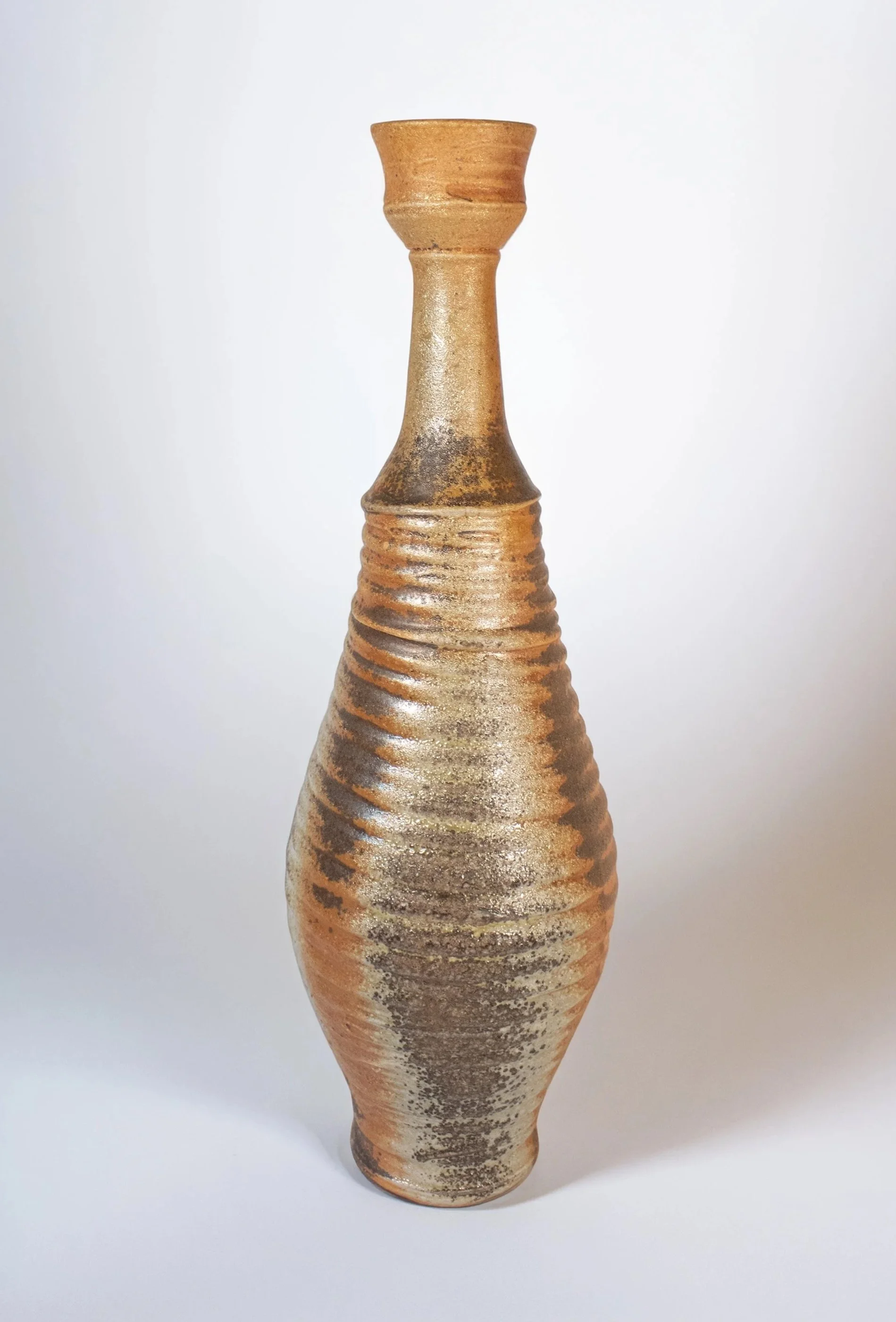 Wood Fired Tall Vase #1