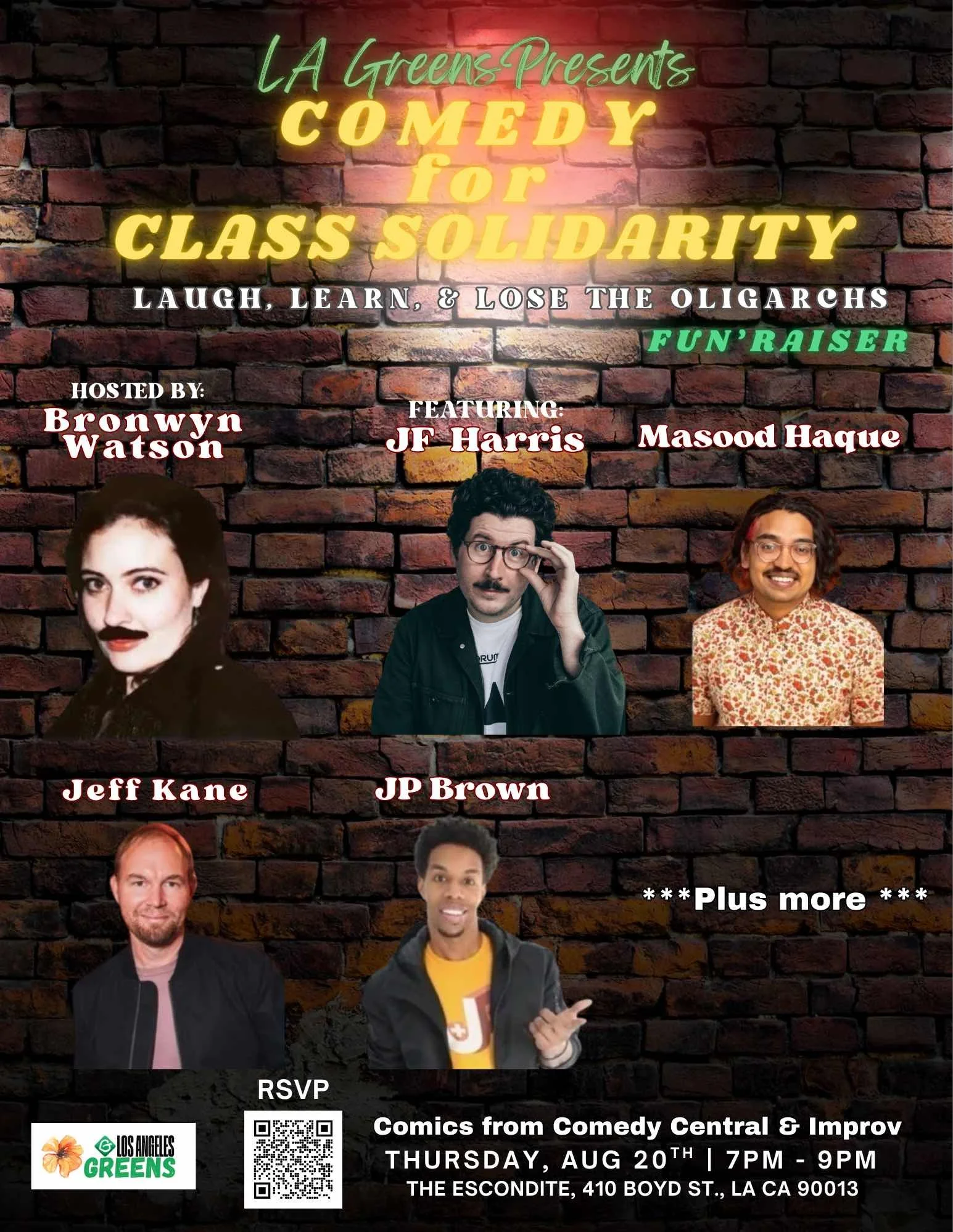 Comedy for Class Solidarity