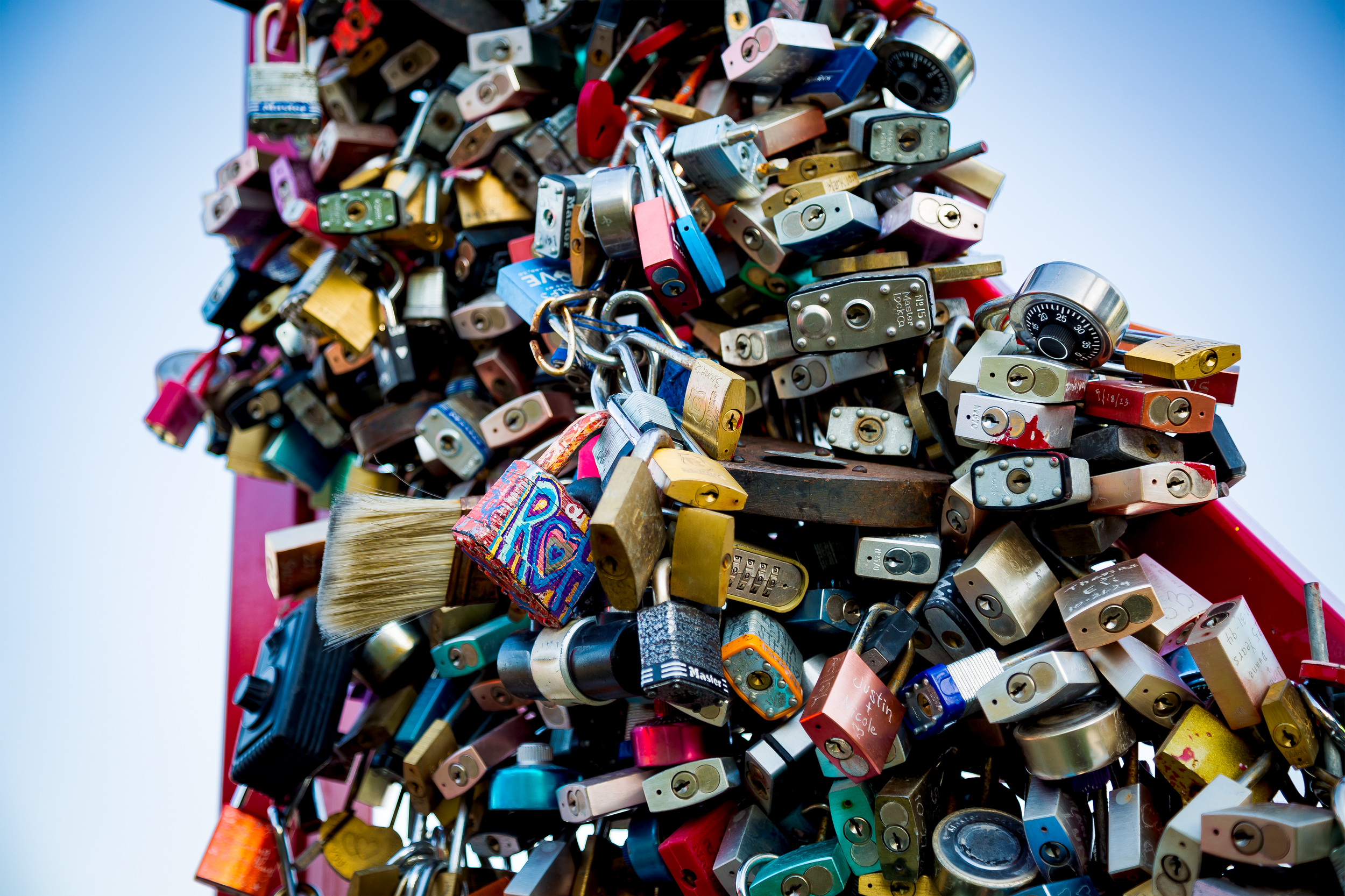 Locks of love! Loveland, Co