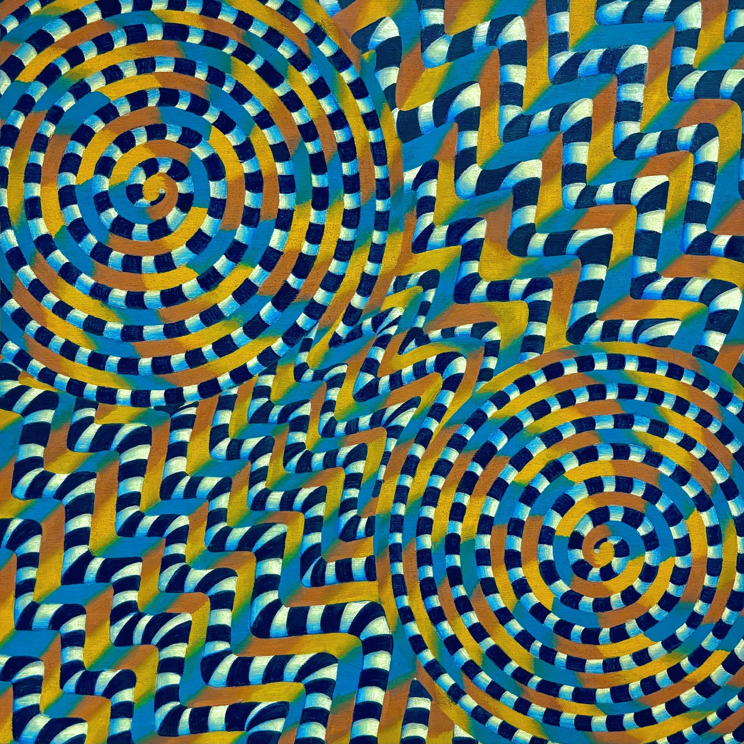 “Eternal Flow”, Paint Pens & Colored Pencils, 2025.jpg