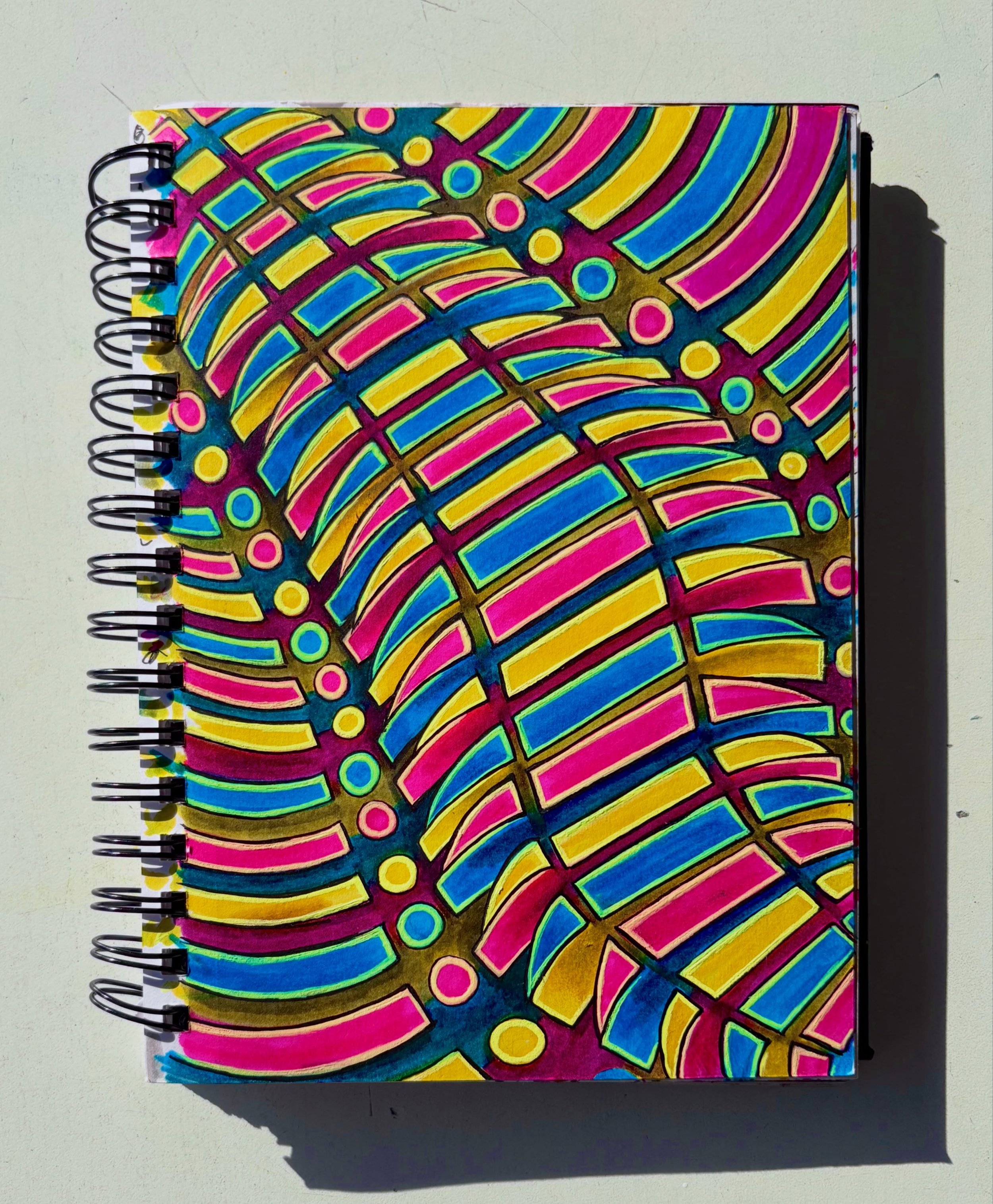 the pursuit of knowledge is inevitable the weight of information is a burden 

#colorfulabstractart #trippyart #psychedelicart #uvreactive