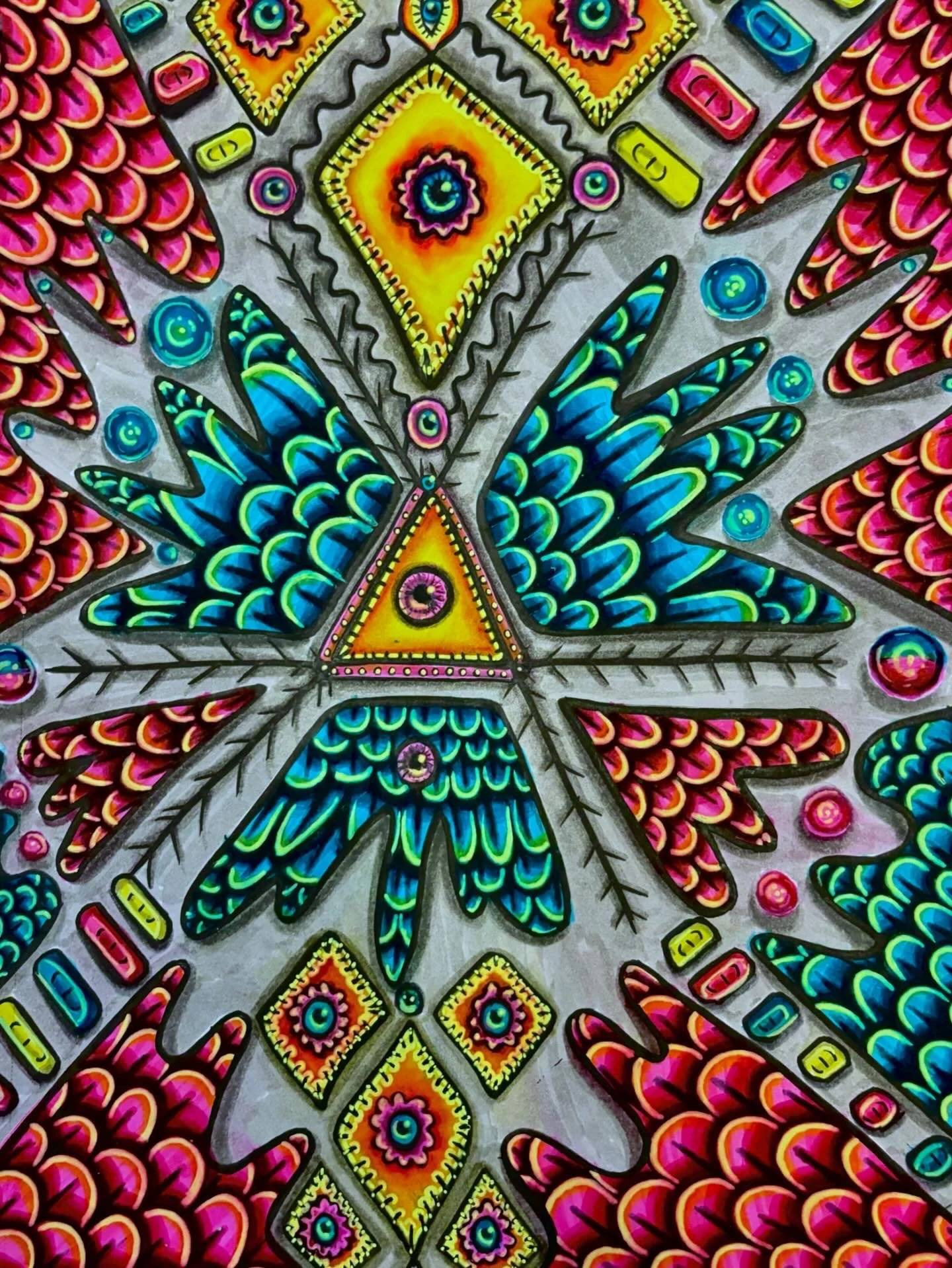 %22Serapher%22, Markers, 2025.jpg