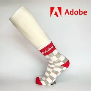 Custom Knitted Athletic Crew Socks