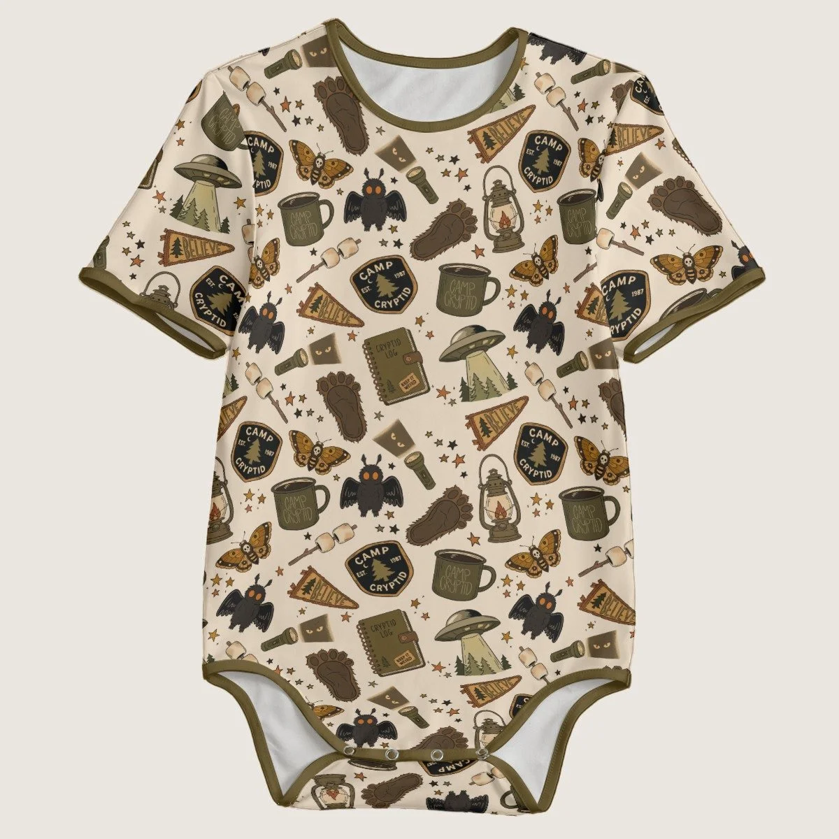 Kriptic Camper Onesie