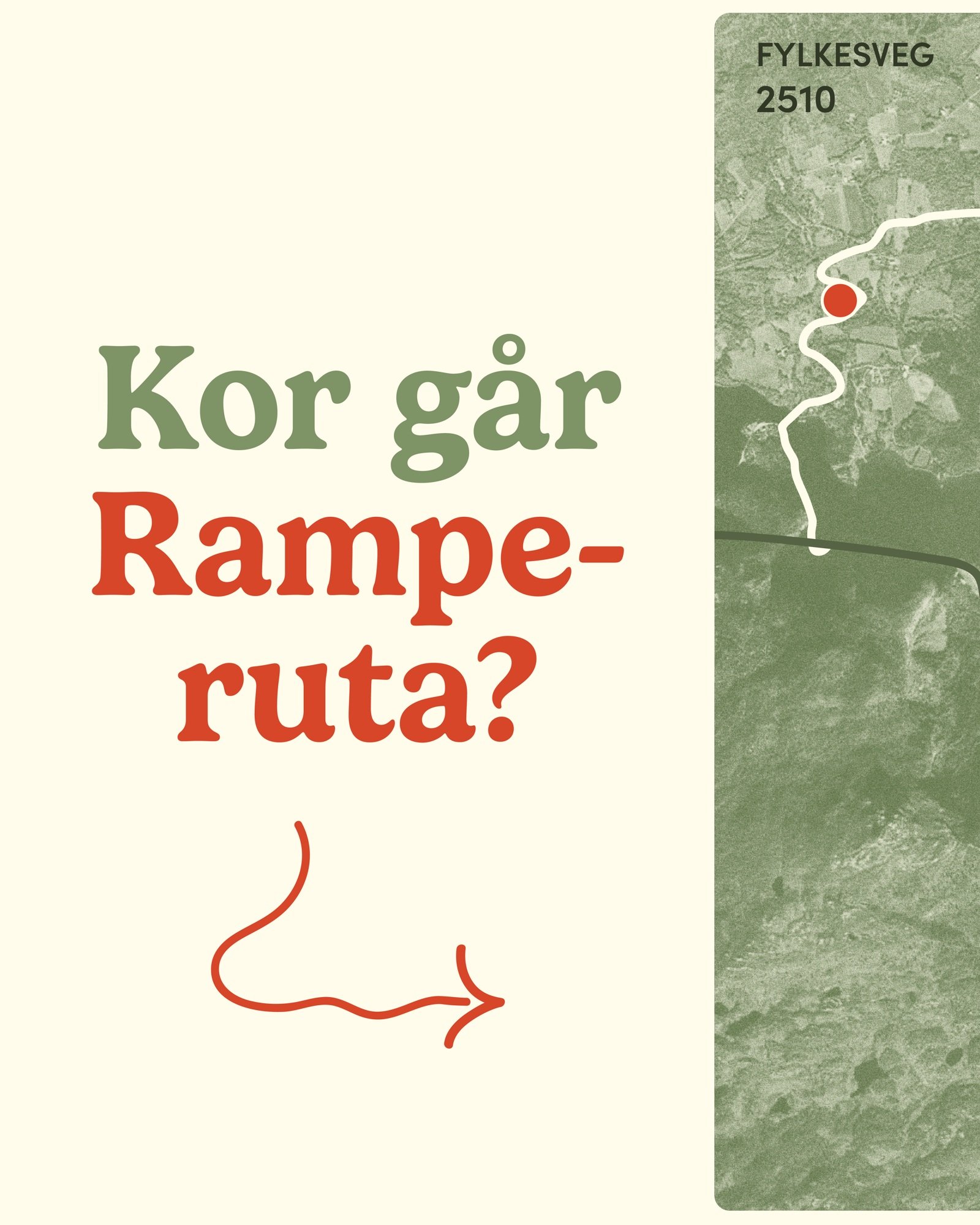 Kor g&aring;r n&aring; denne Ramperuta? Jo, langs fylkesveg 2510! Den er b&aring;de i b&aring;de Vang og Vestre Slidre &ndash; og har ogs&aring; en lita avstikker ved YX i Ryfoss sentrum 📍

Noen boder har opna alt, men p&aring; den store dagen l&osl