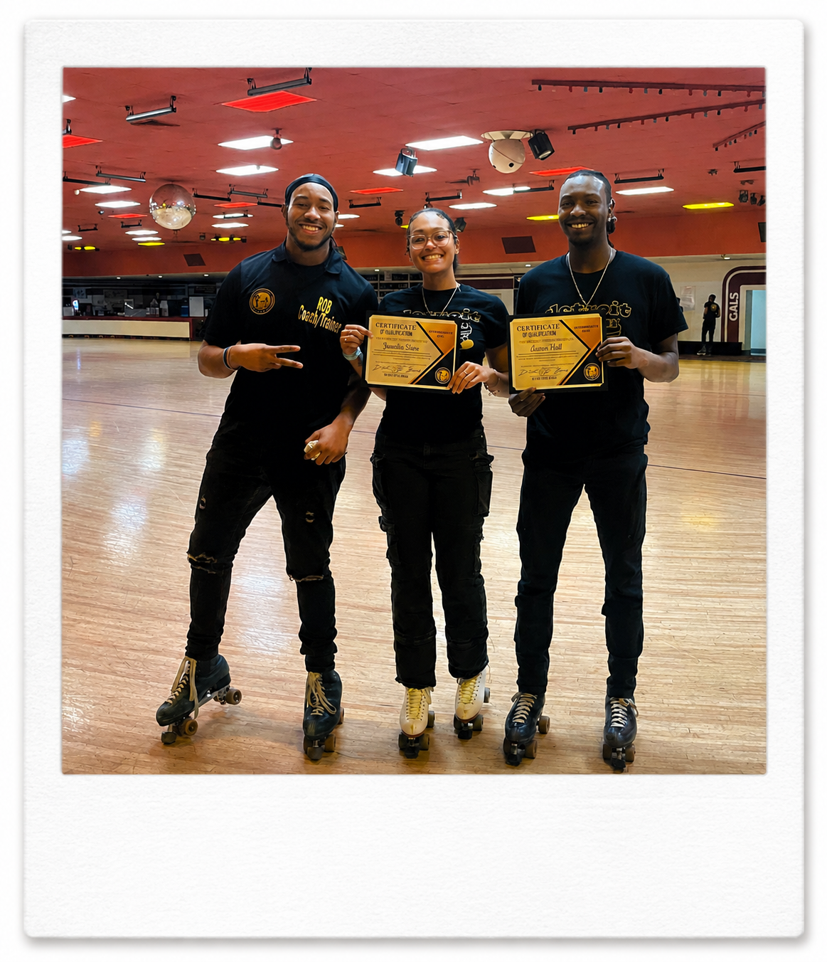 DSSC Coach Rob with his Intermediate DUO, also DSSC members Airr Rinn and Jasmihn