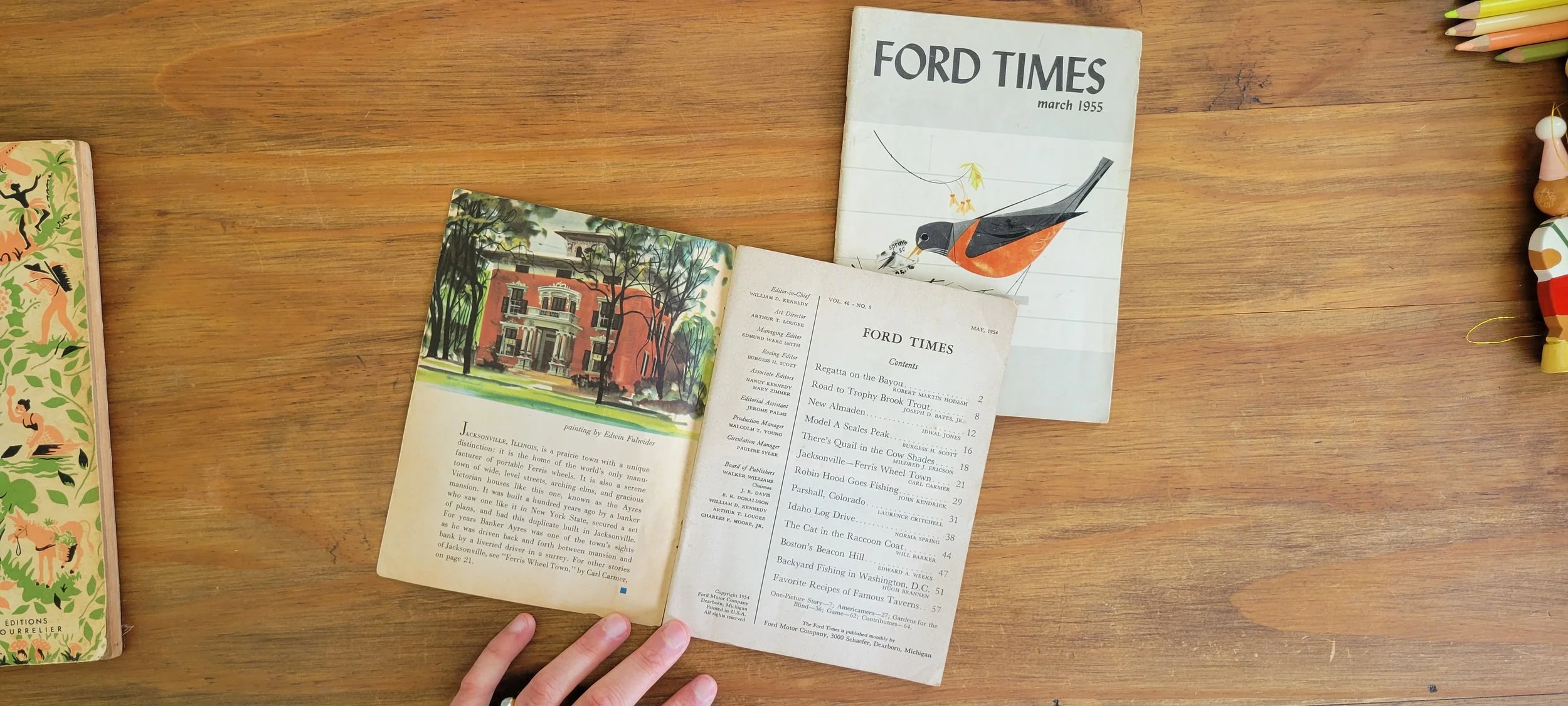 Ford Times Magazine from may 1954