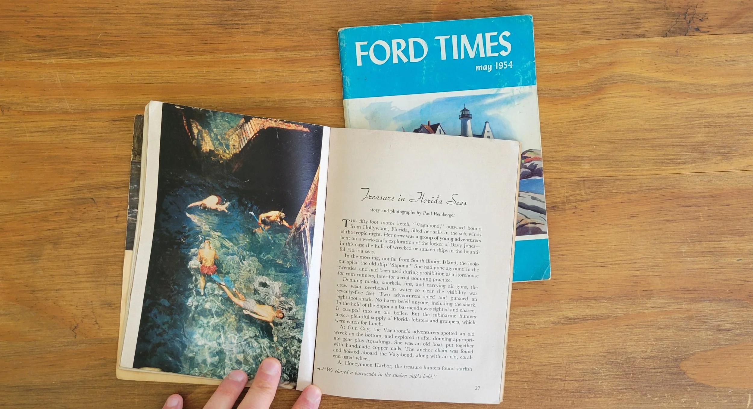 Ford Times Magazine from 1955