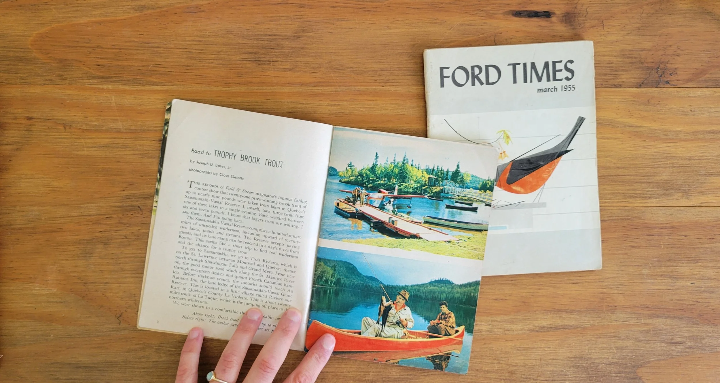 Ford Times Magazine from may 1954