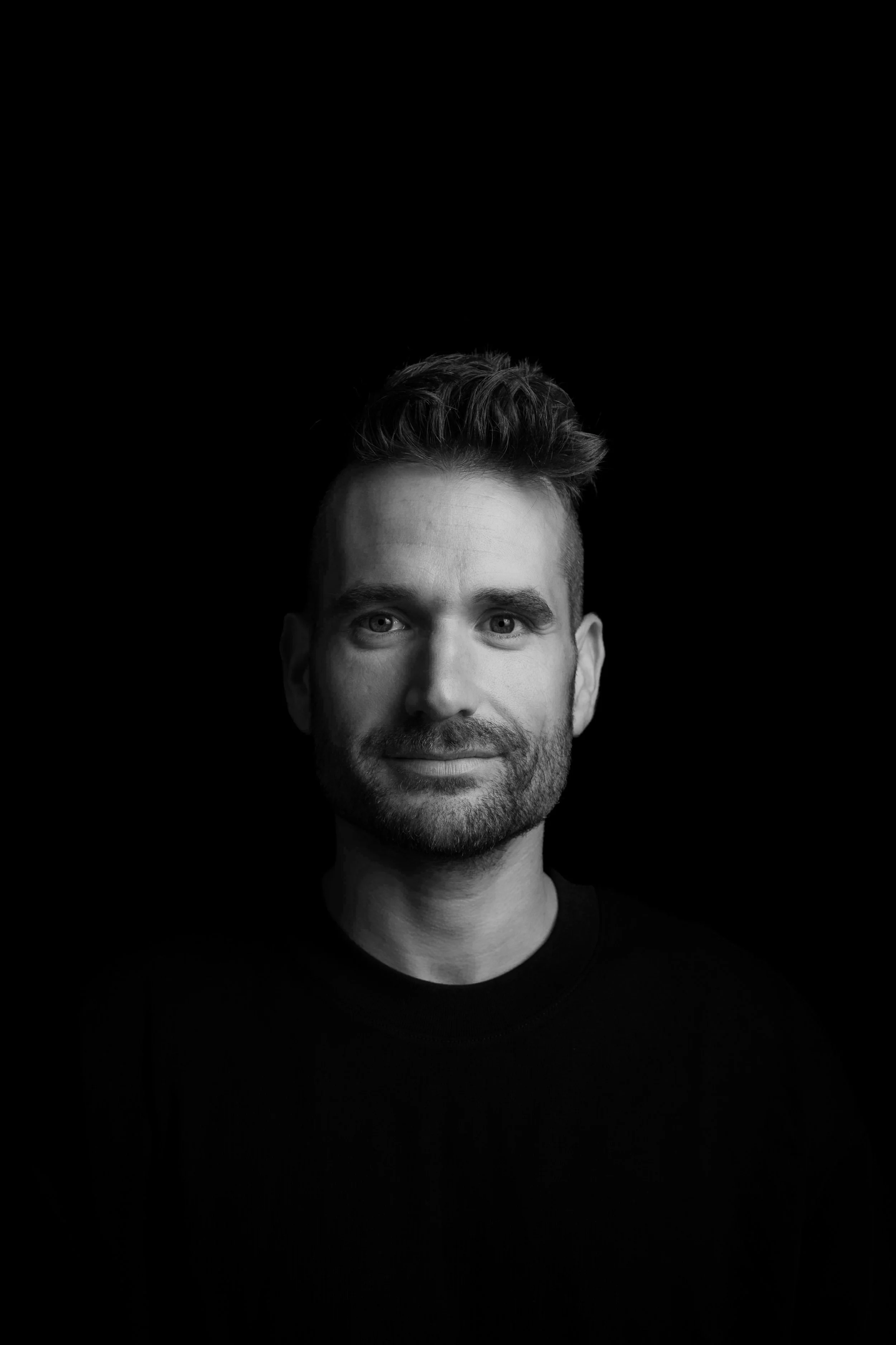 Zelfportret van Gilles Verhaert