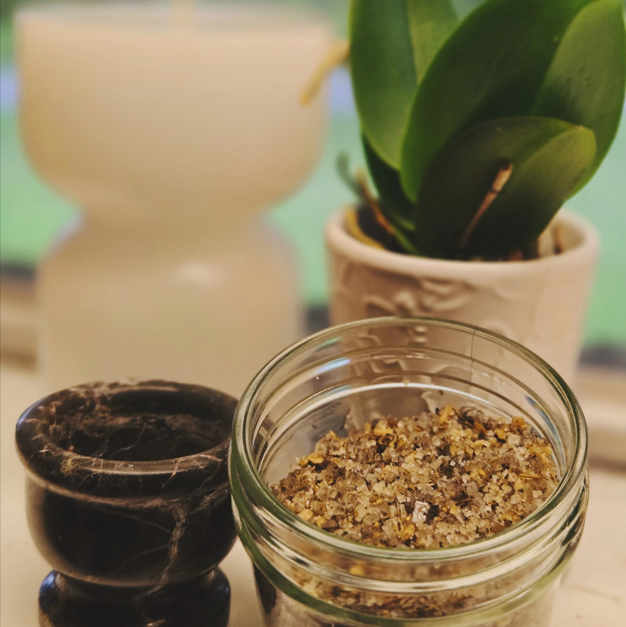 Allium Herb Celtic Sea Salt (3oz)