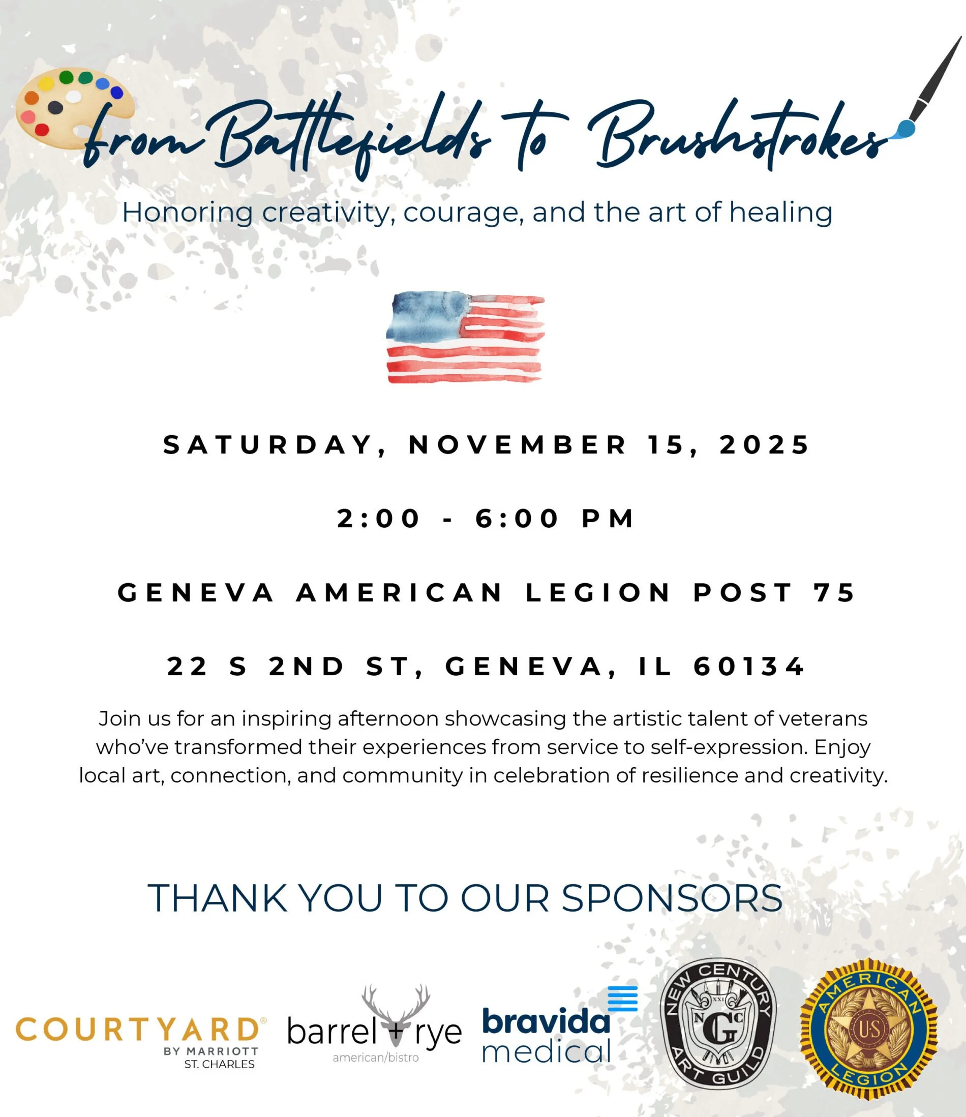 CHICAGO AREA VETERAN ART SHOW 2025