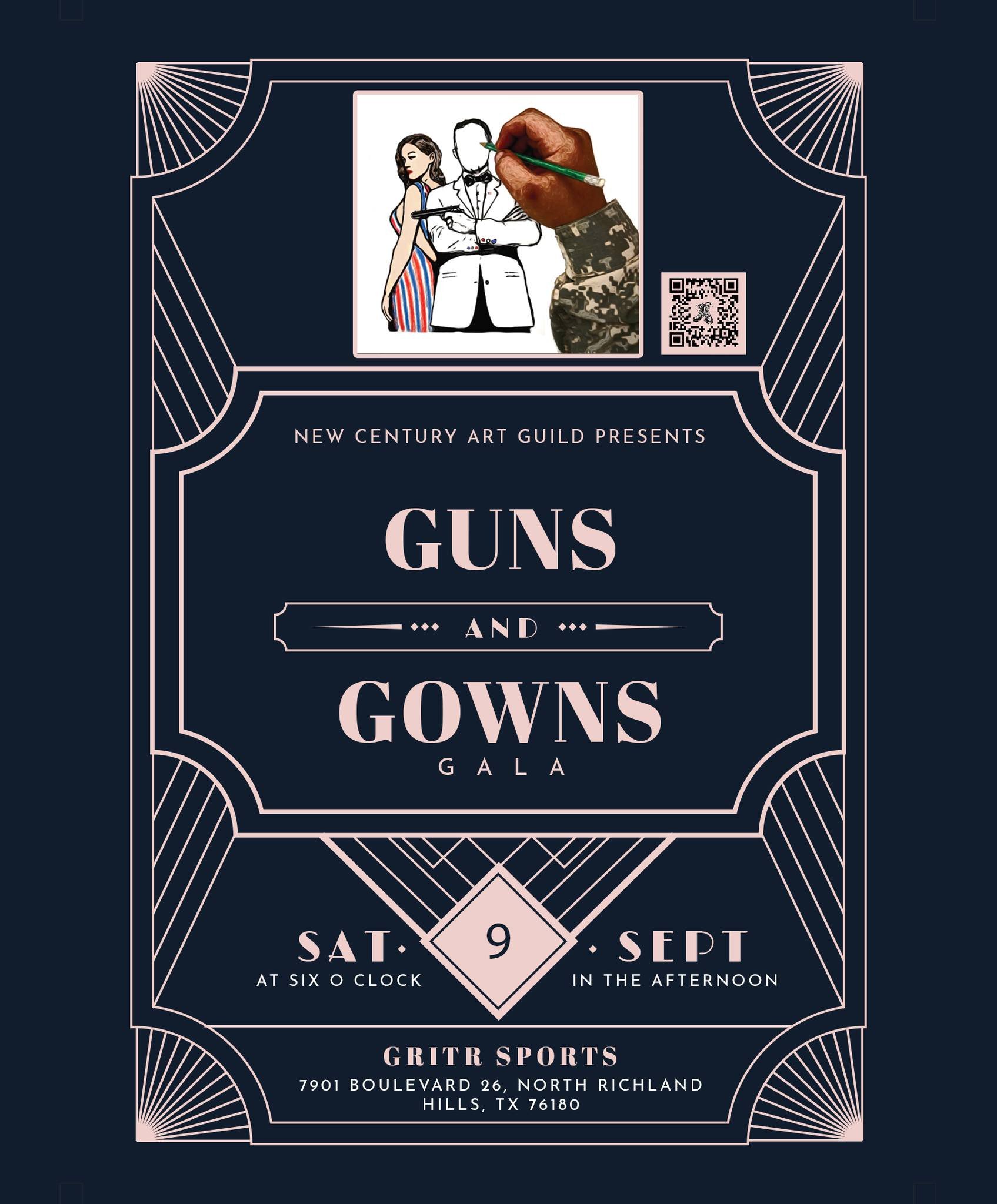 GUNS &amp; GOWNS: VETERAN ART GALA - DALLAS, TX