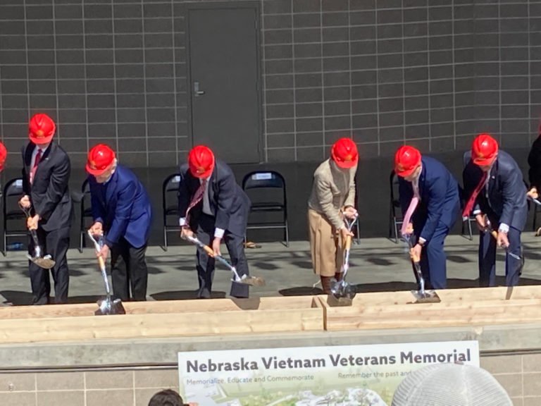 NEBRASKA VIETNAM VETERAN MEMORIAL BREAKS GROUND