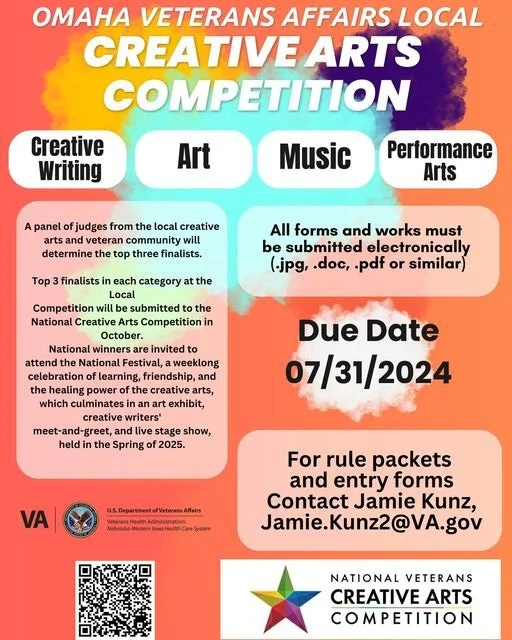 CALL FOR REGIONAL VETERAN ART SUBMISSIONS