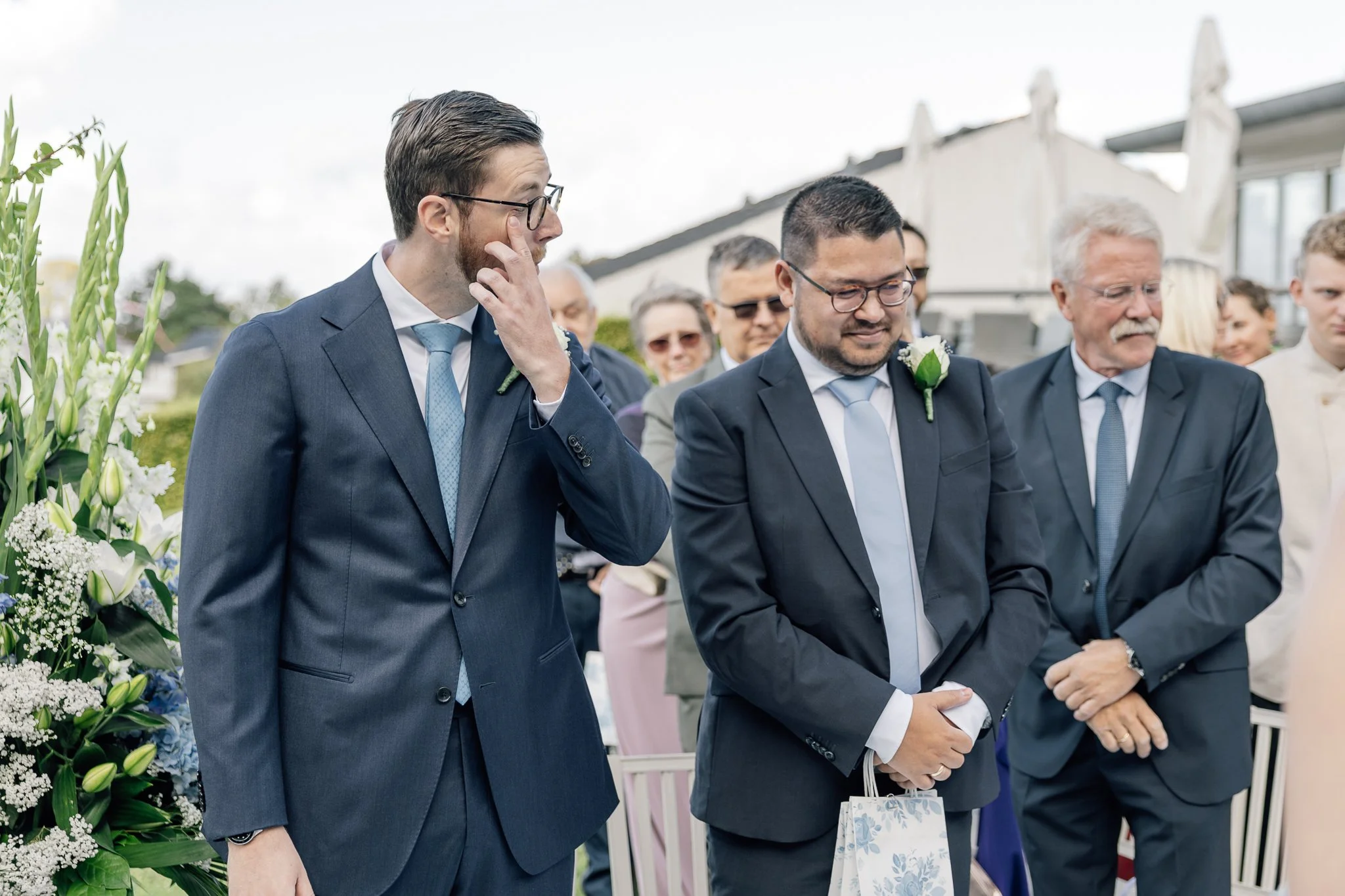 Udendørs vielse på Hotel Bretagne