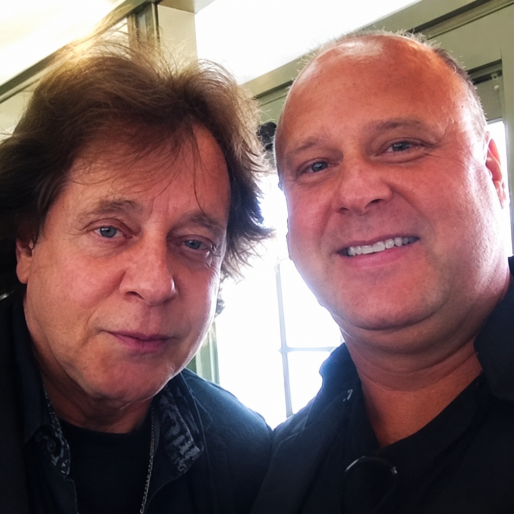 Robert Channing taking a selfie with [Name]