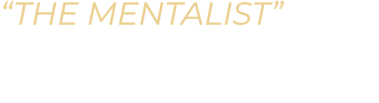 Robert Channing | Mentalist Keynote Speaker &amp; Author