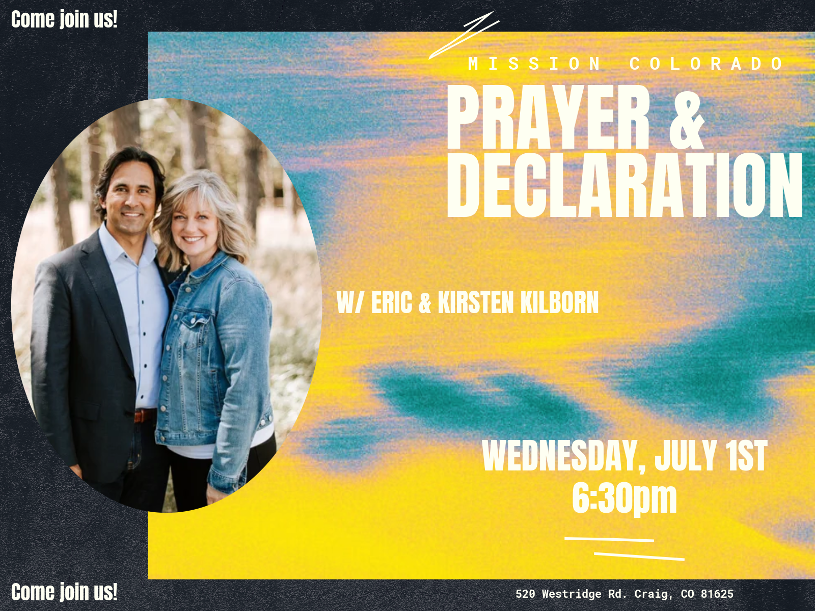 Mission Colorado Prayer & Declaration