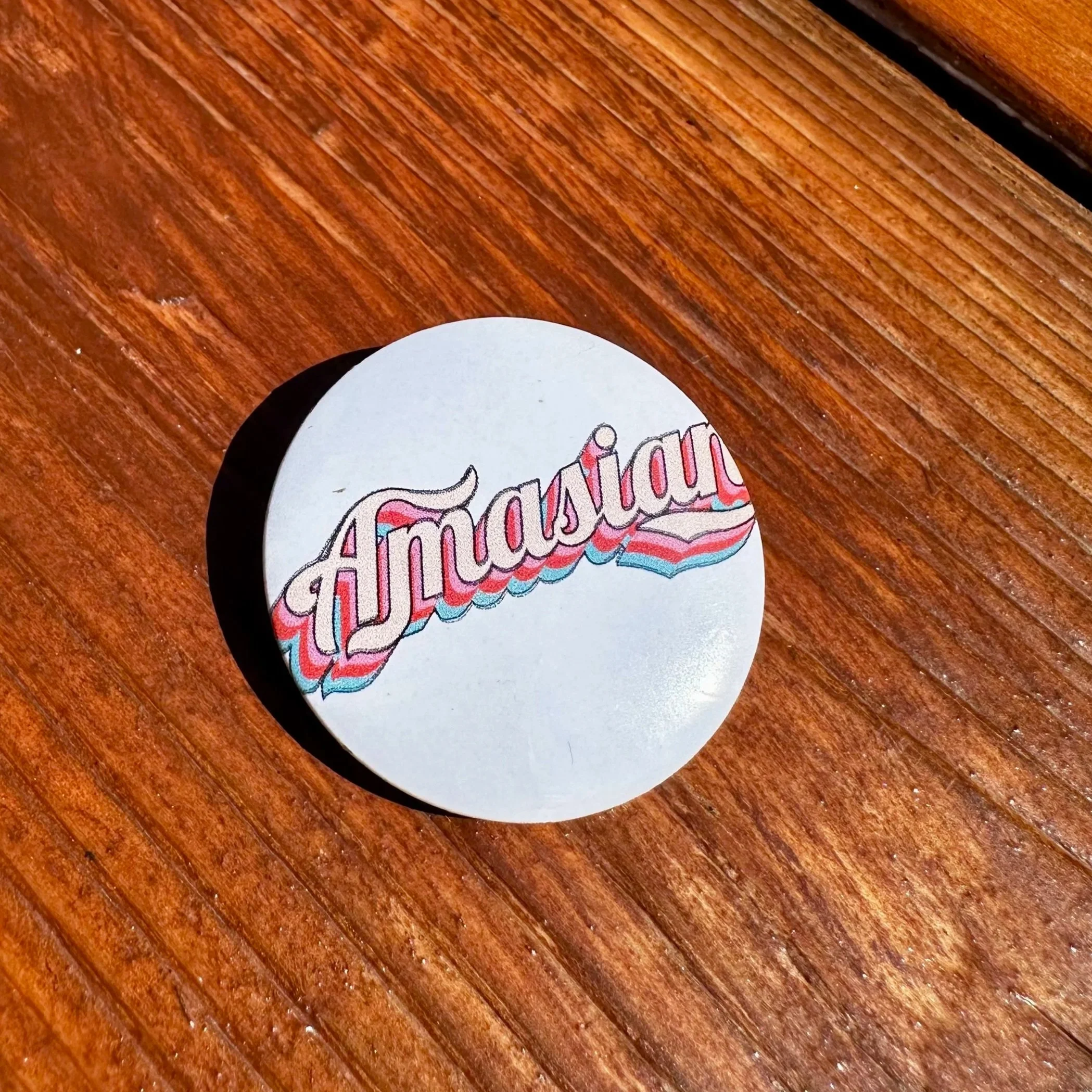 Amasian Typography Button