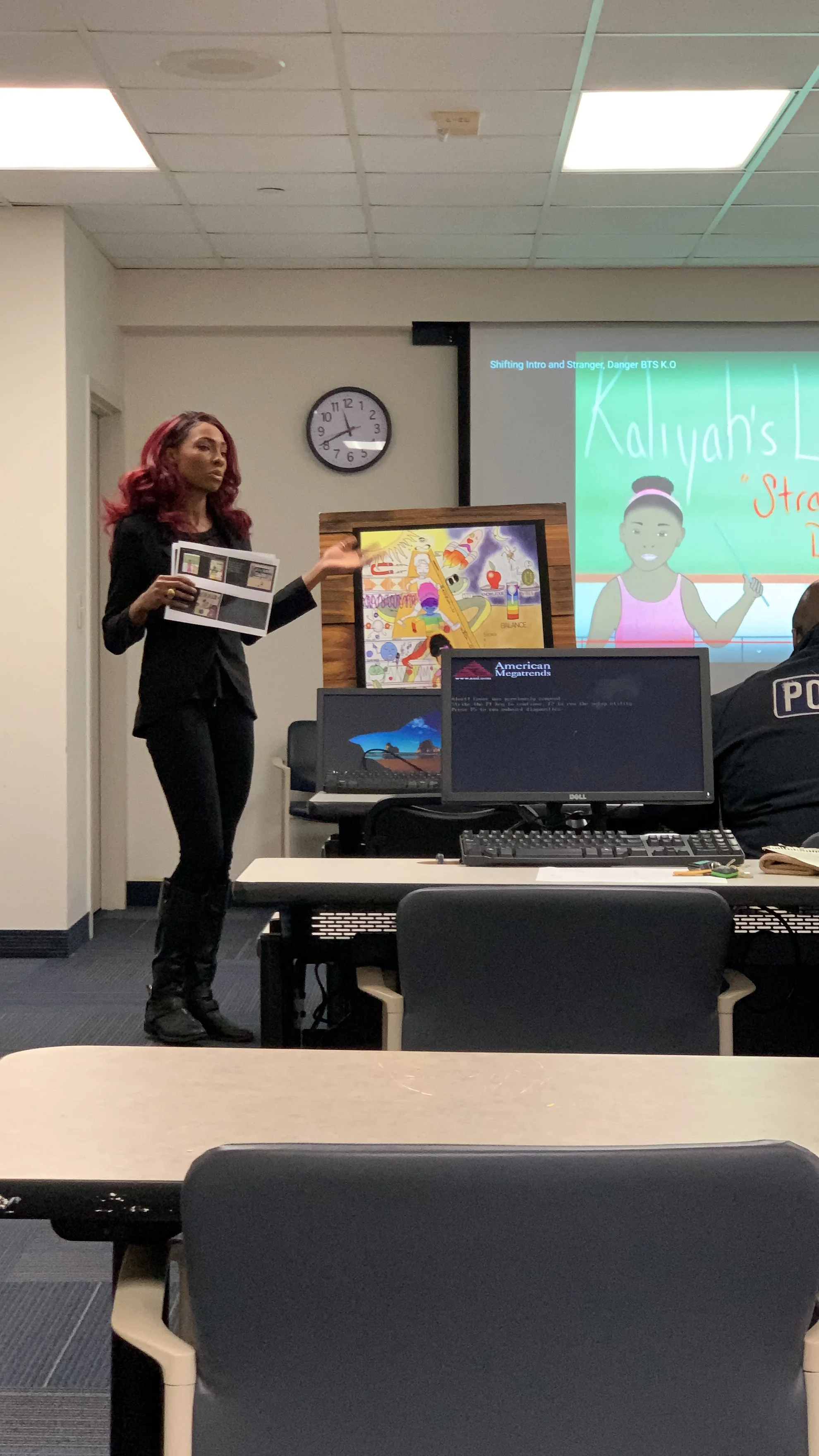 KamiDivine as guest speaker with ATC and Hano 
