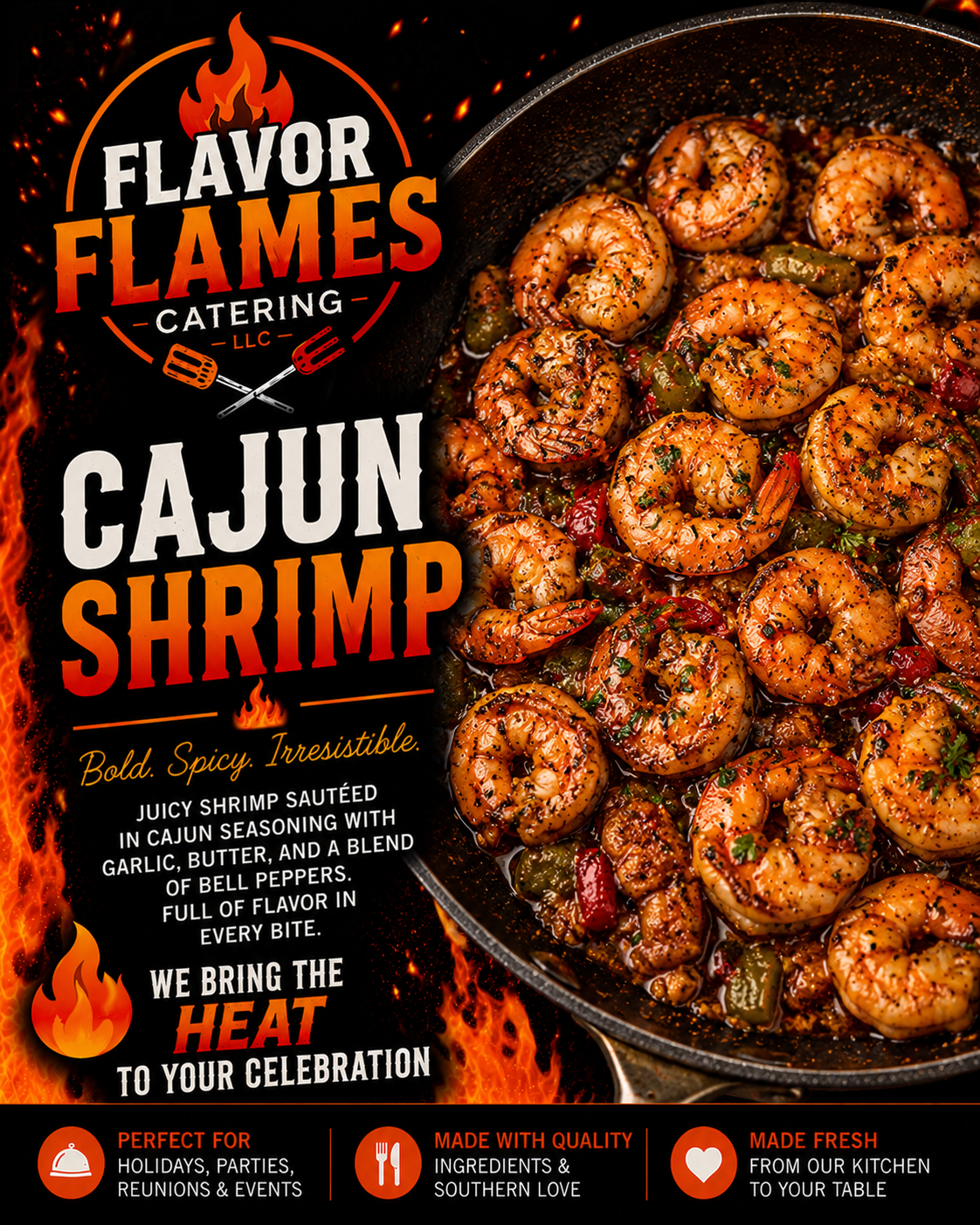 Cajun Shrimp Half Pan