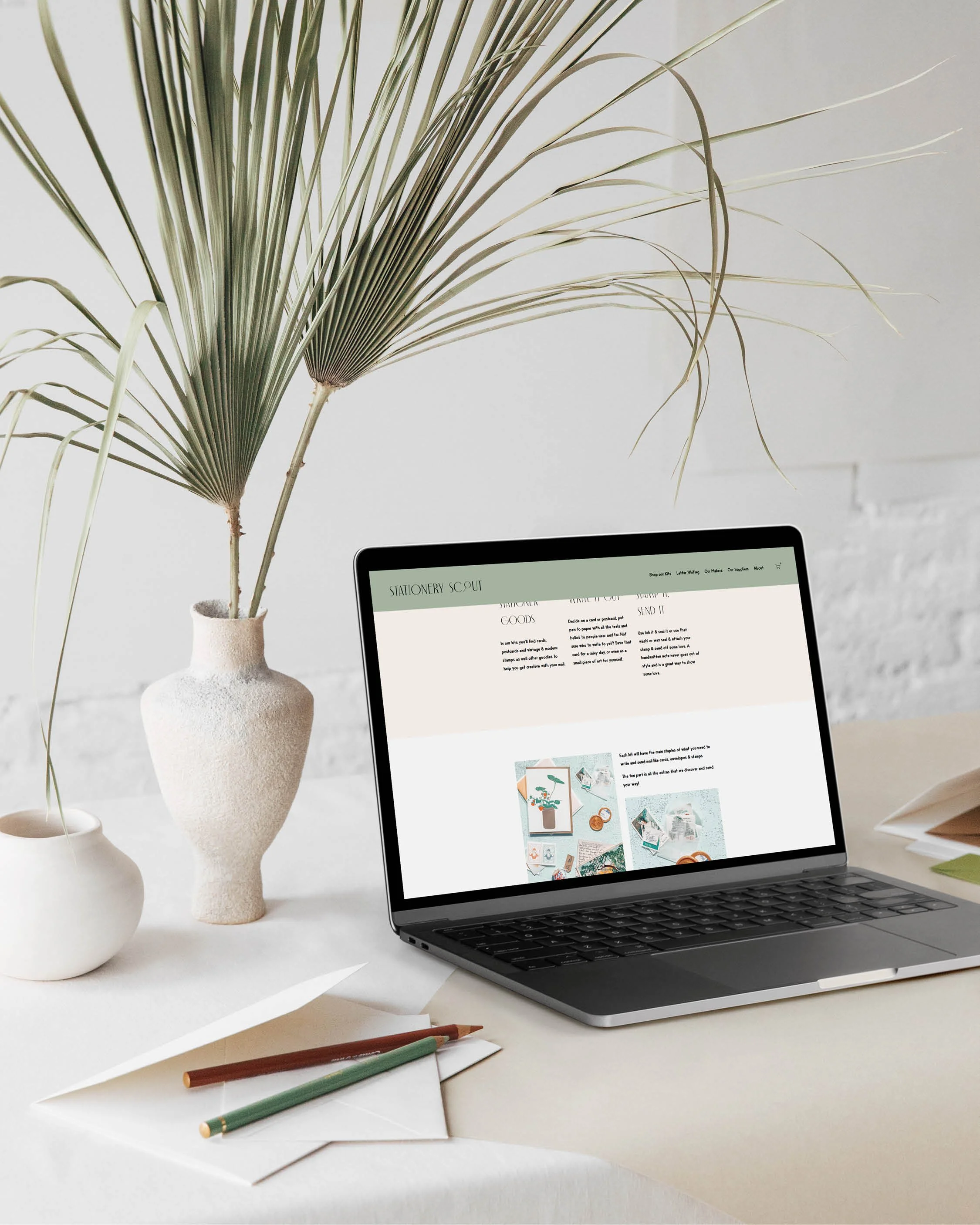 stationery kit service website