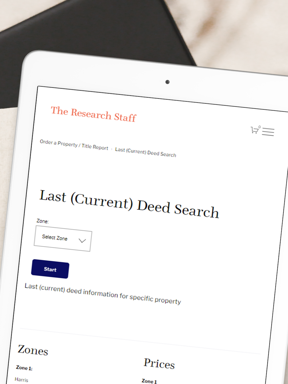 title research company report detail