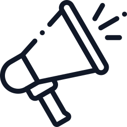 Icon of a megaphone.