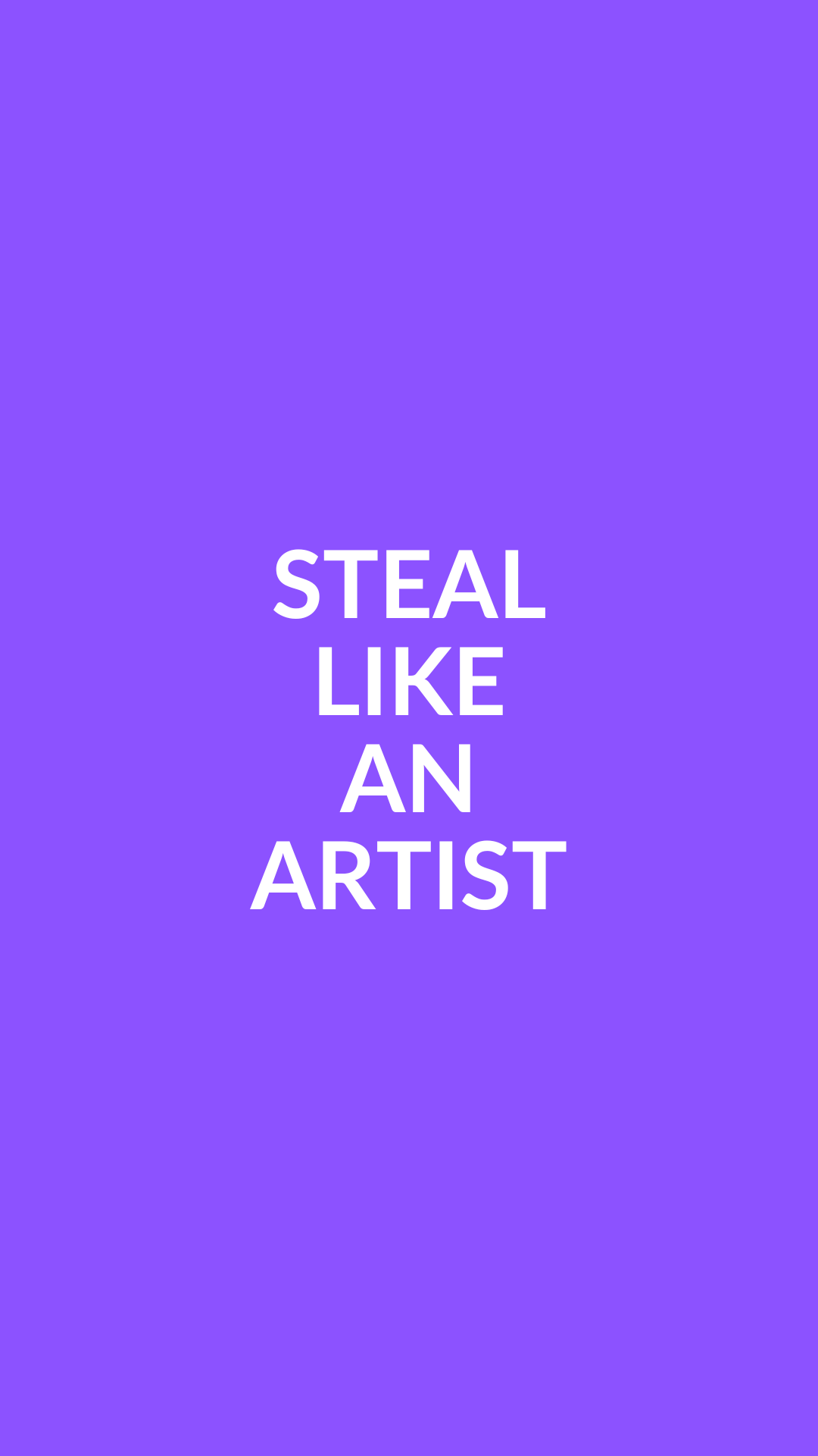 Steal Like an Artist