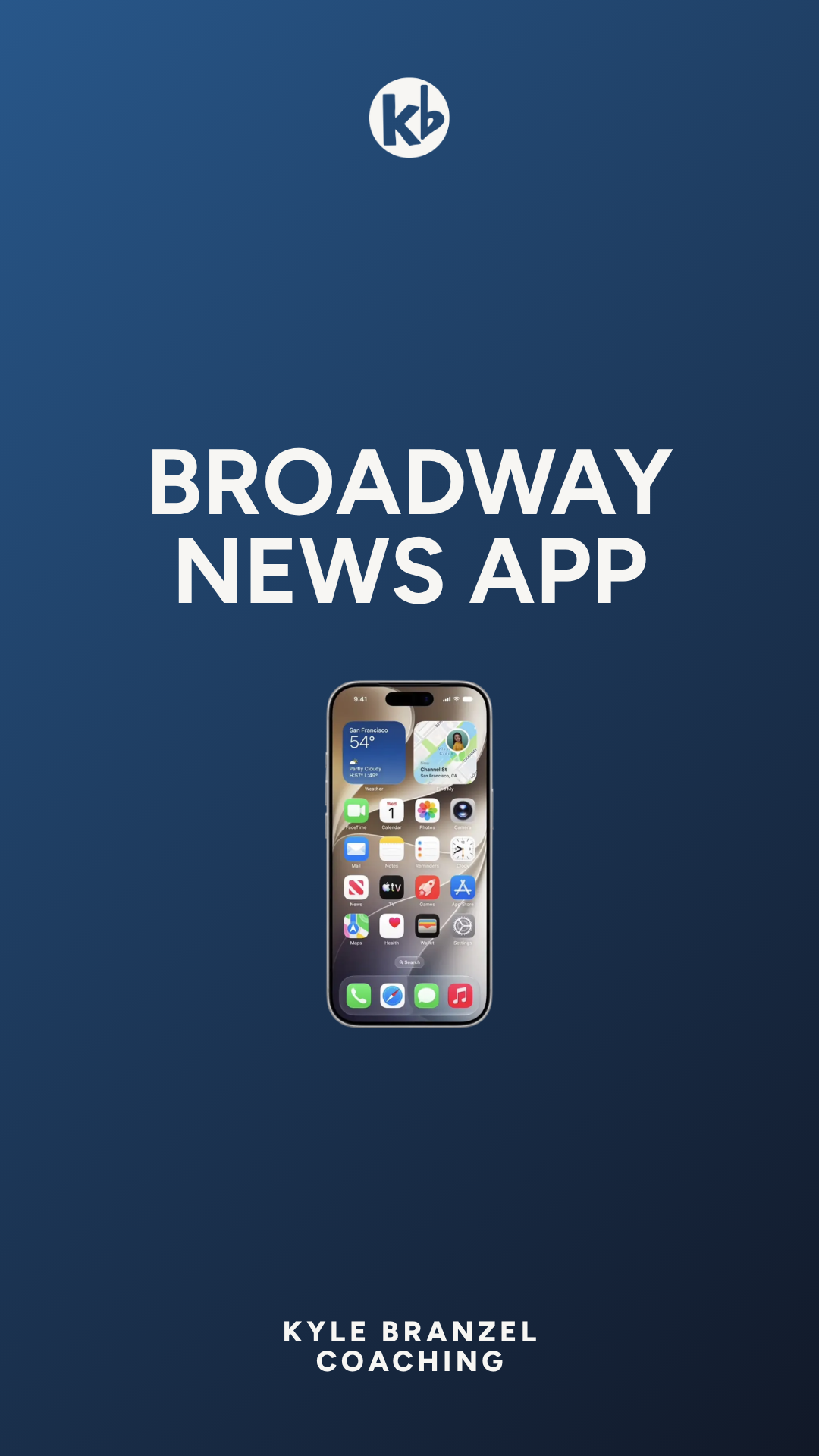 Broadway News App